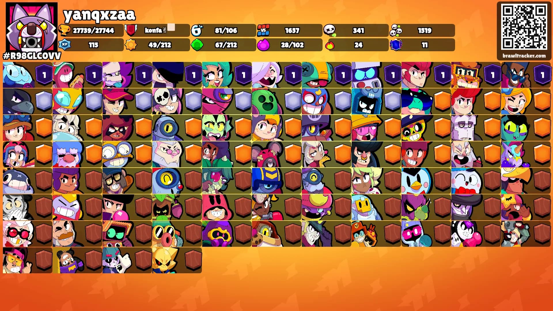 yanqxzaa's Ranks