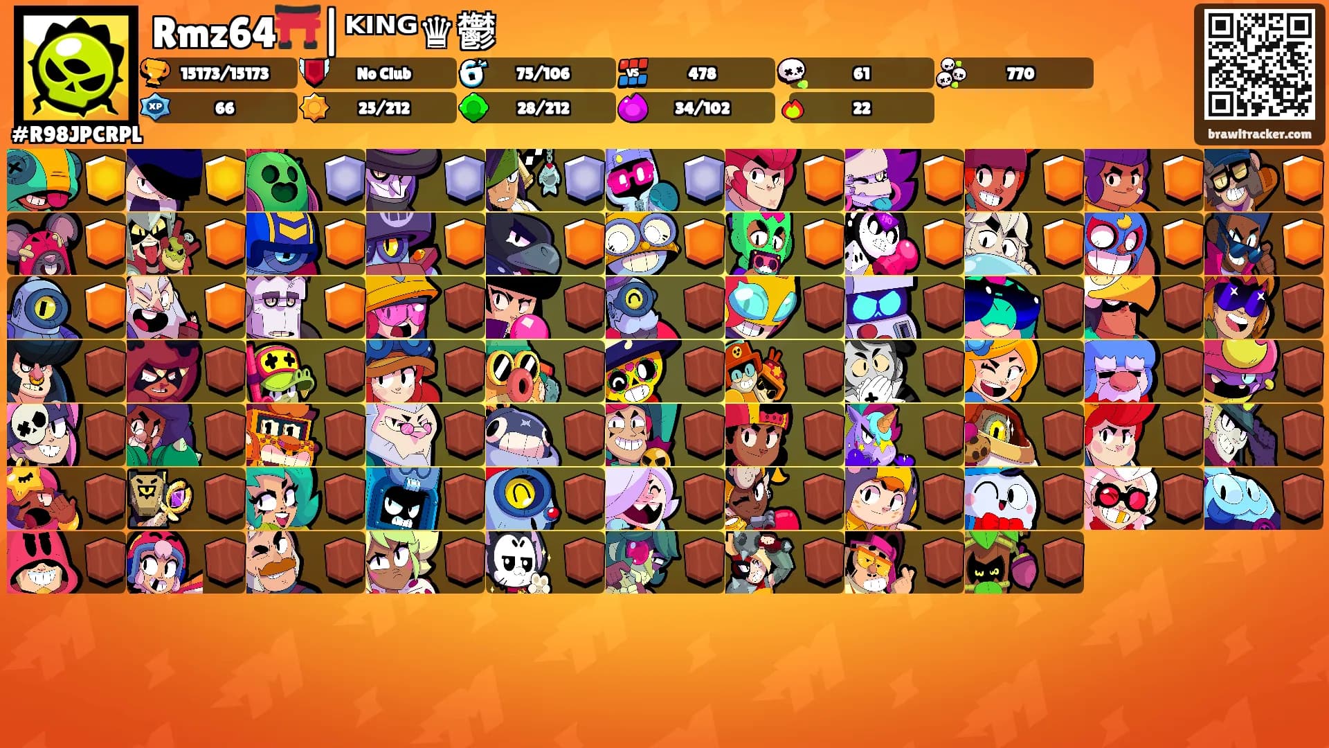 Rmz64⛩️|ᴷᴵᴺᴳ♛鬱's Ranks