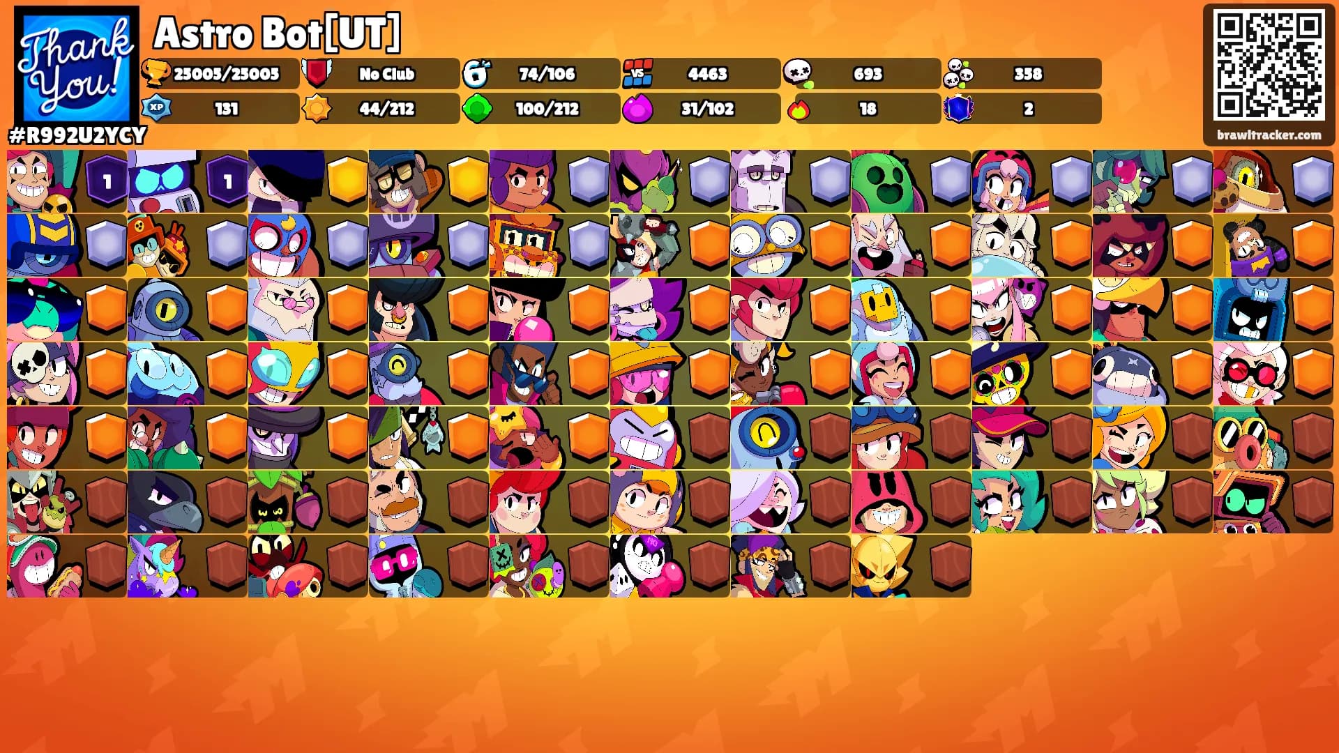 Astro Bot[UT]'s Ranks