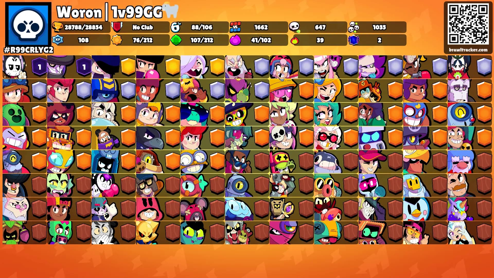 Woron|1v99GG🐐's Ranks