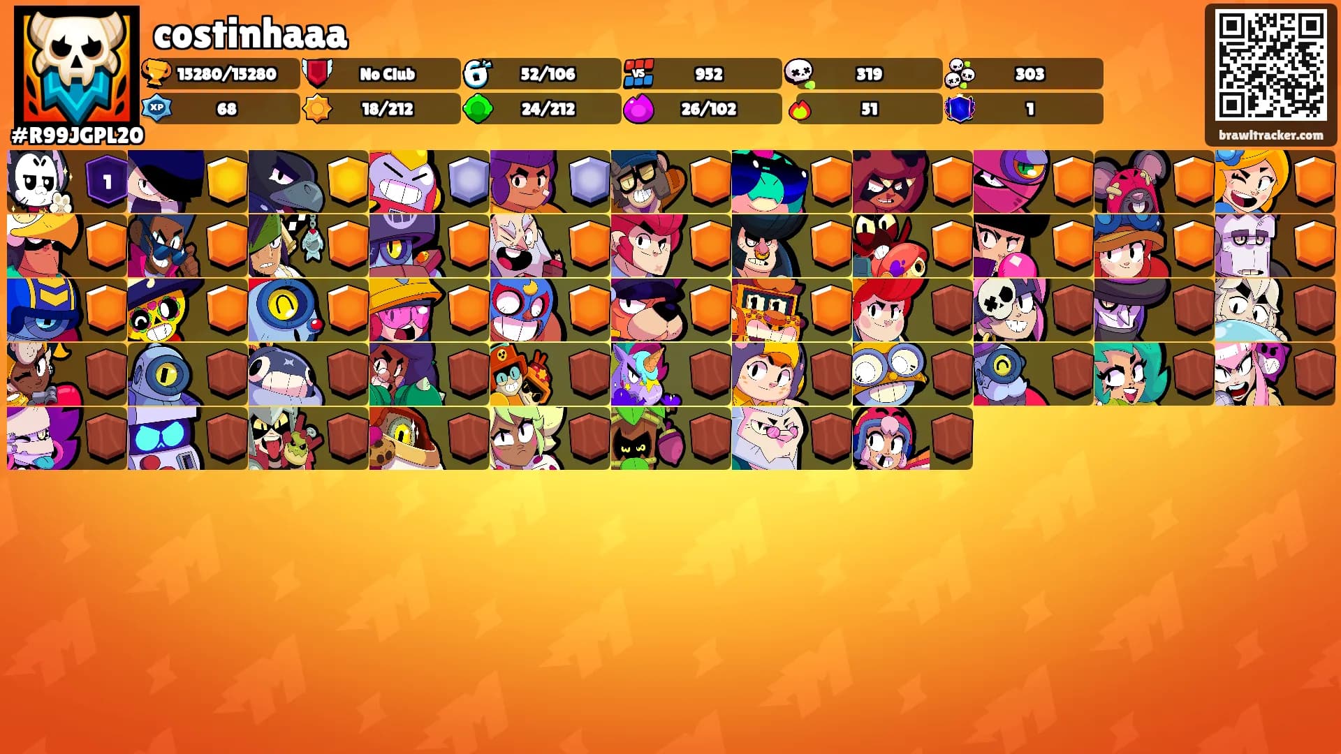 costinhaaa's Ranks