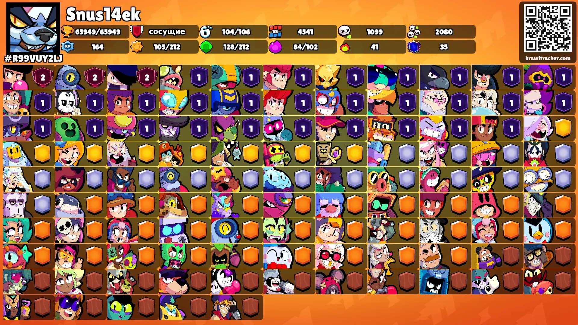 Snus14ek's Ranks