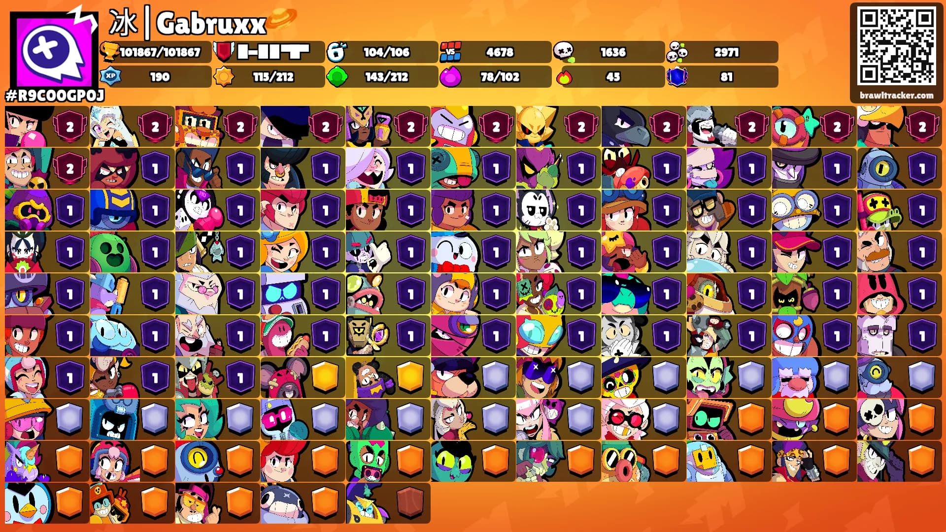 冰|Gabruxx🪐's Ranks