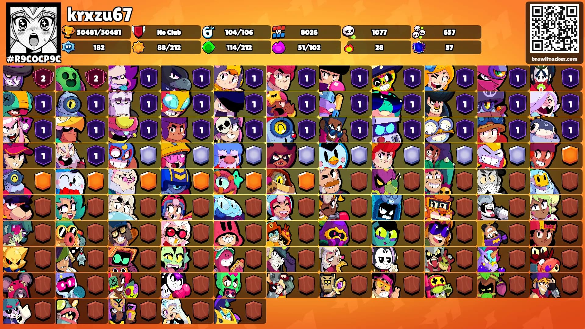 krxzu67's Ranks