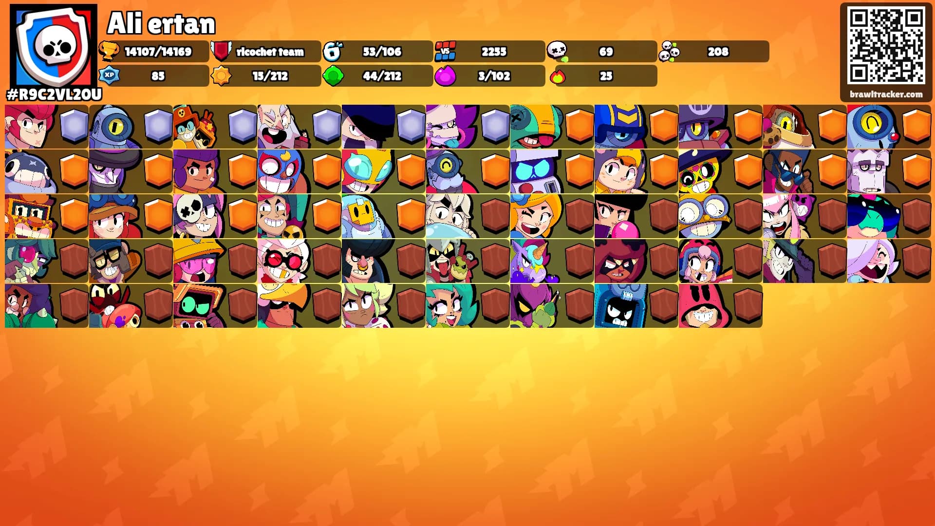 Ali ertan's Ranks