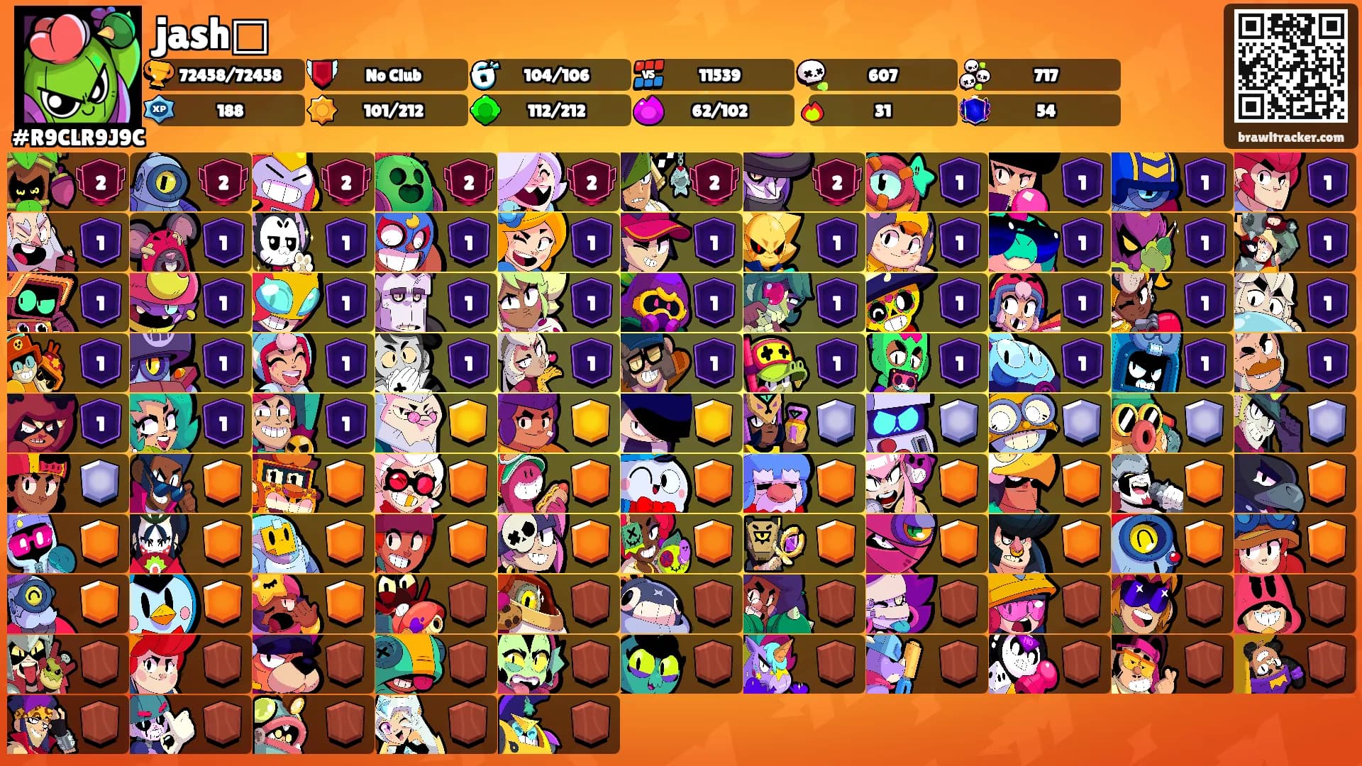 jash□'s Ranks