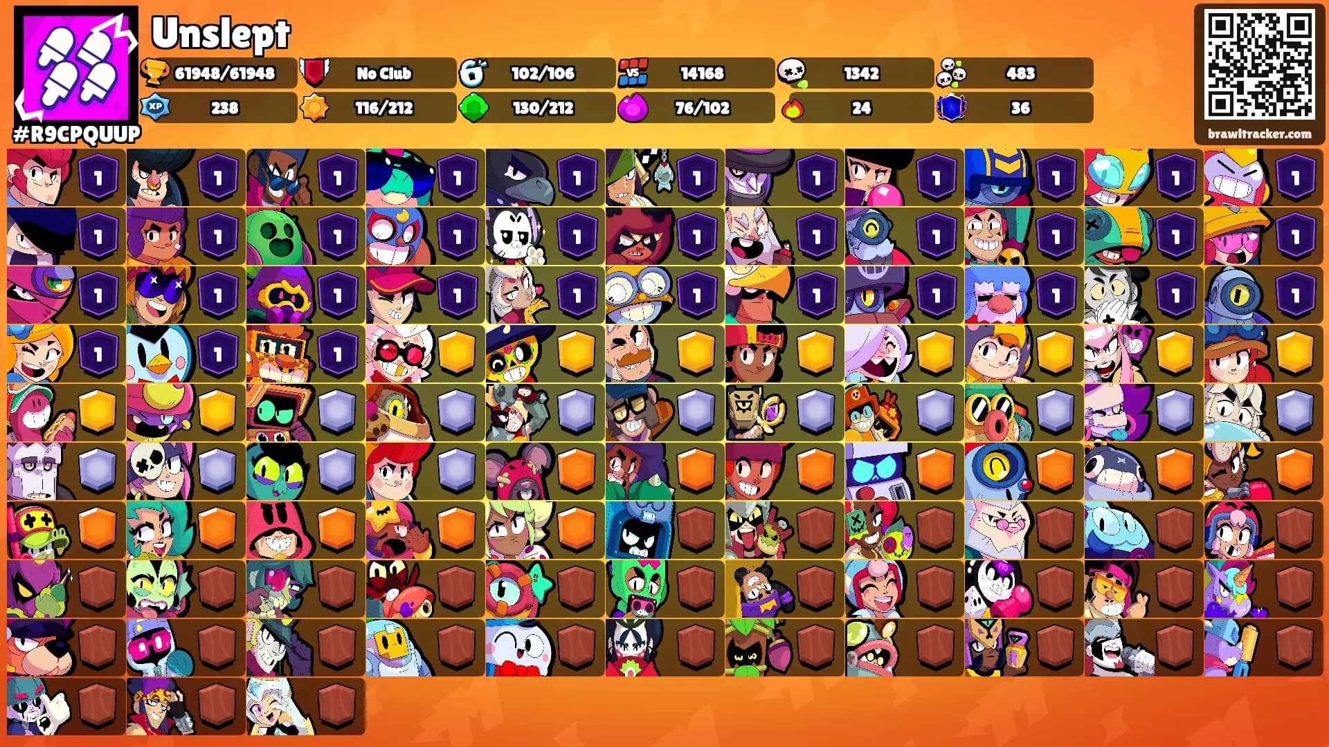 Unslept's Ranks