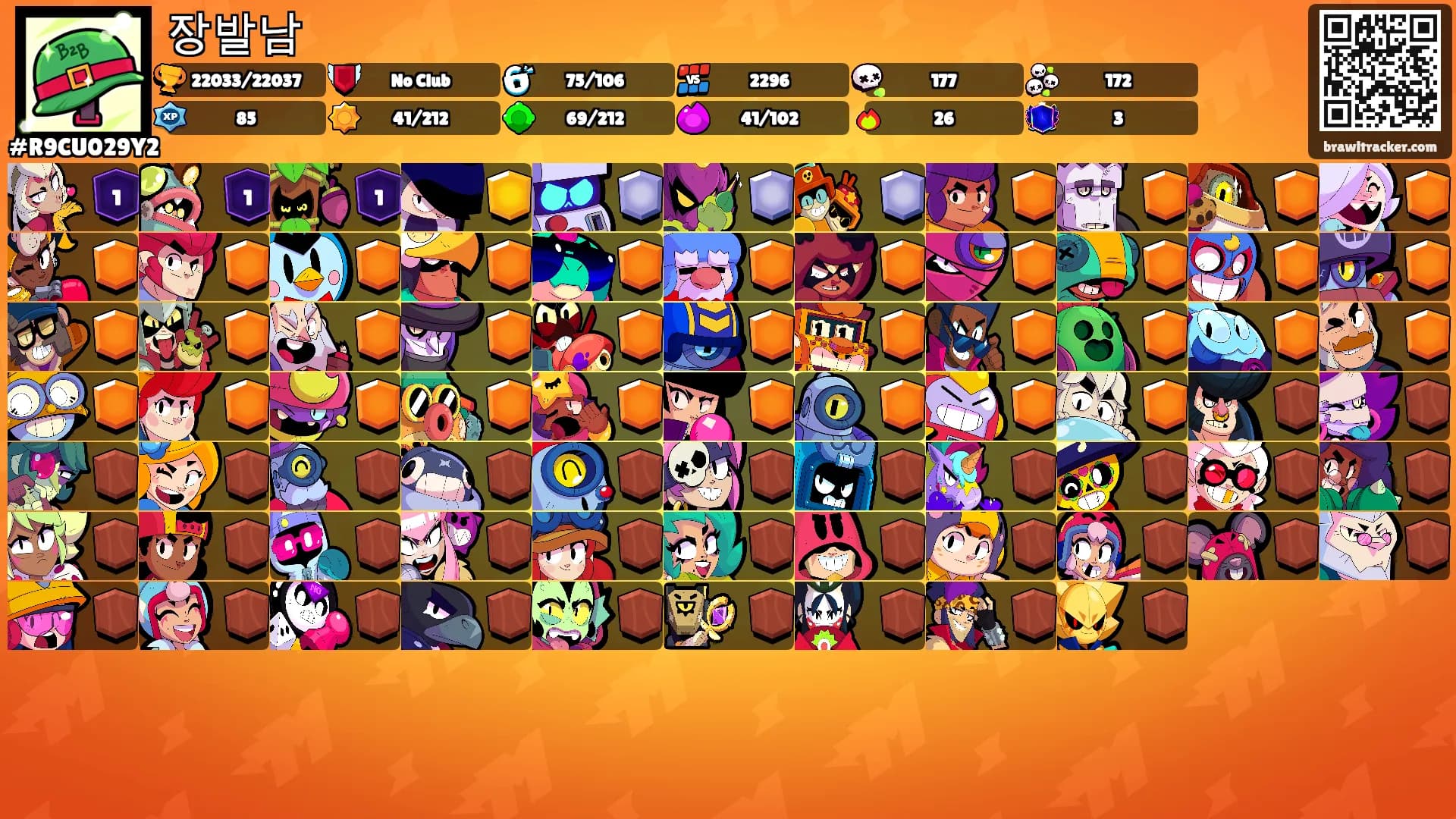 장발남's Ranks