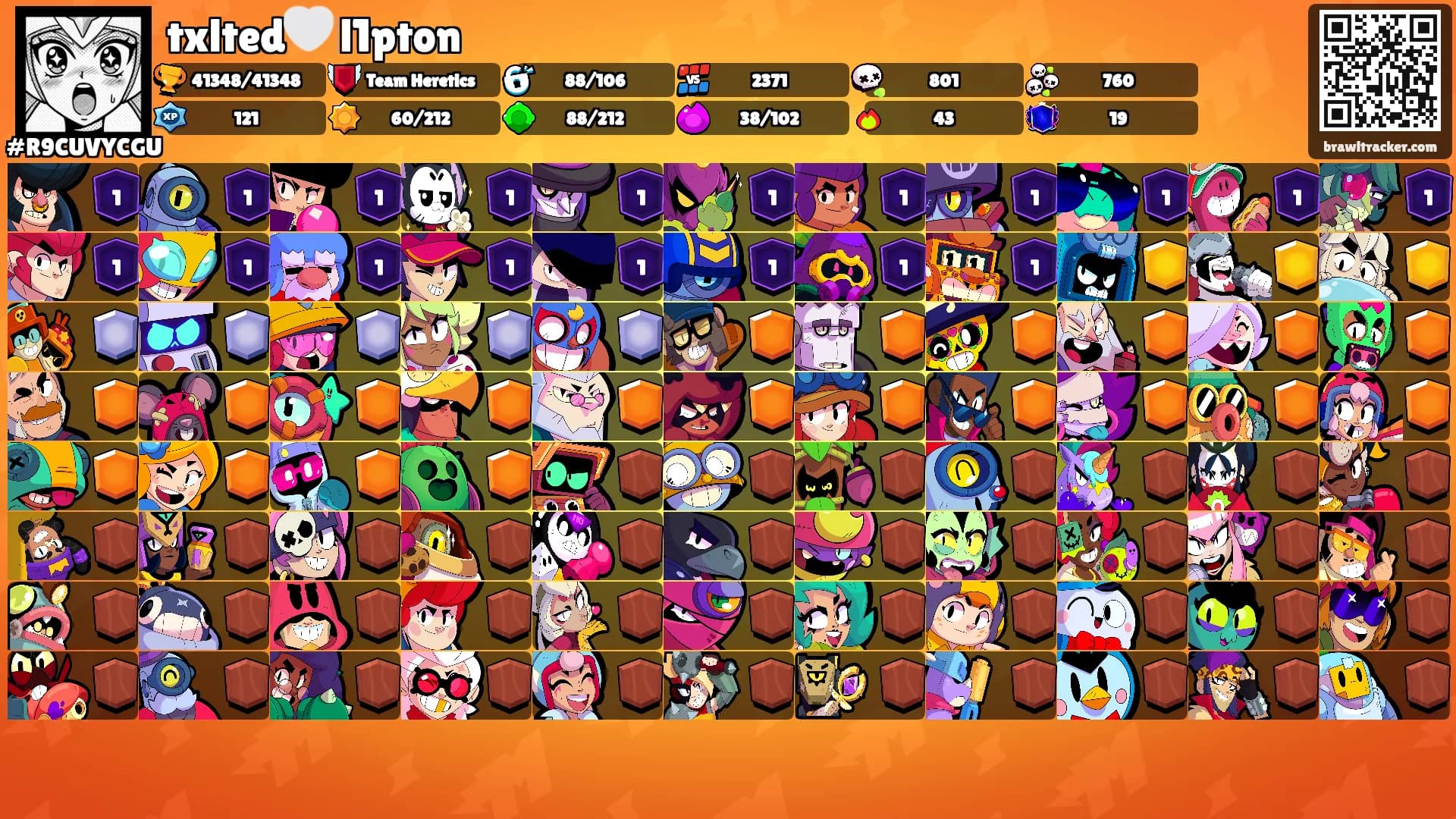 txlted🤍 l1pton's Ranks