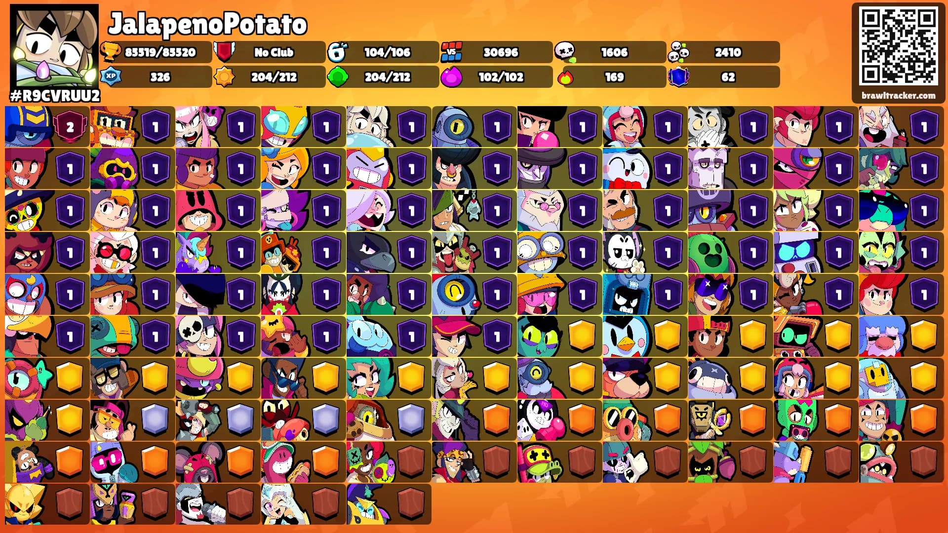JalapenoPotato's Ranks