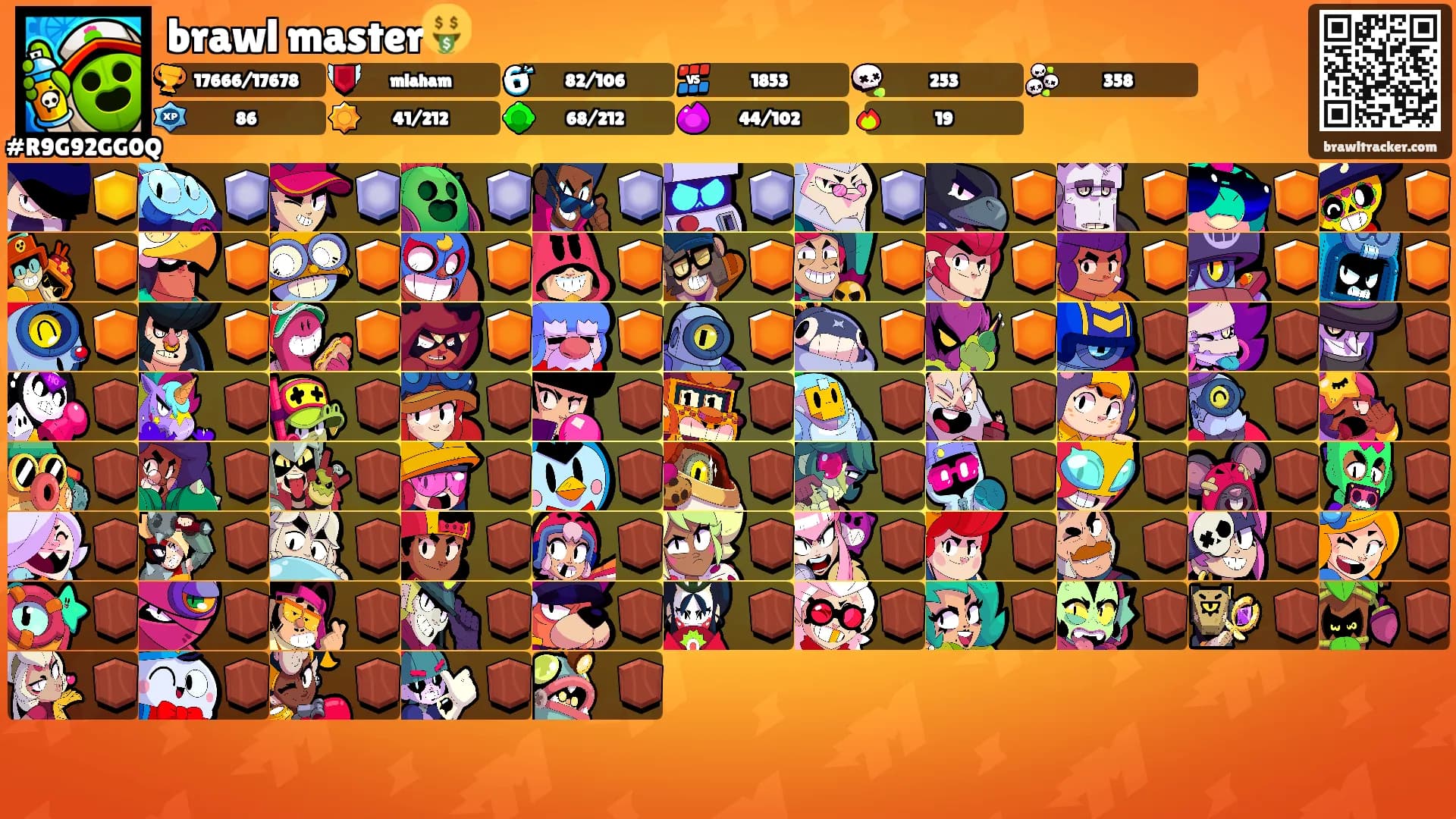 brawl master🤑's Ranks