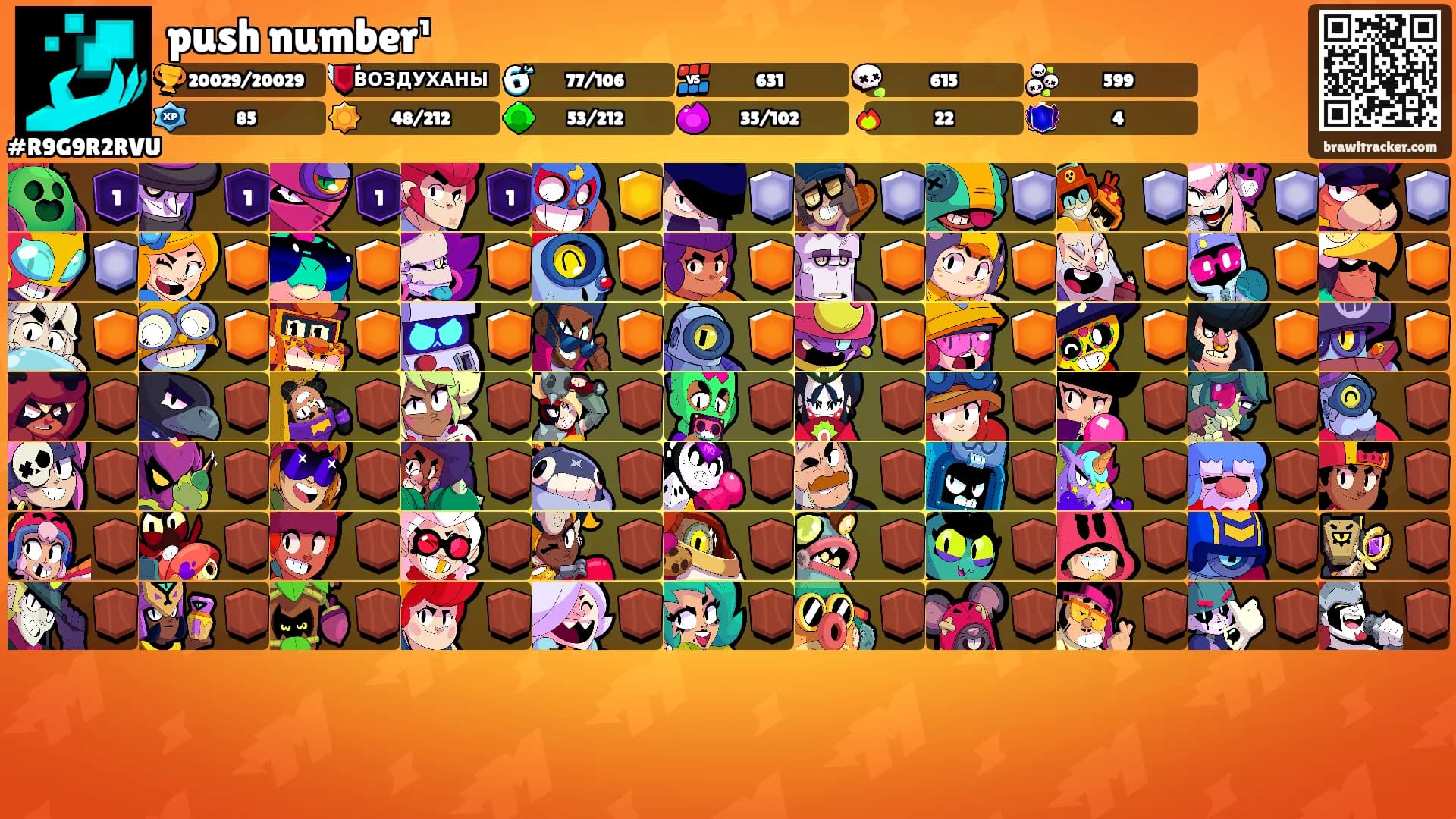 push number¹'s Ranks
