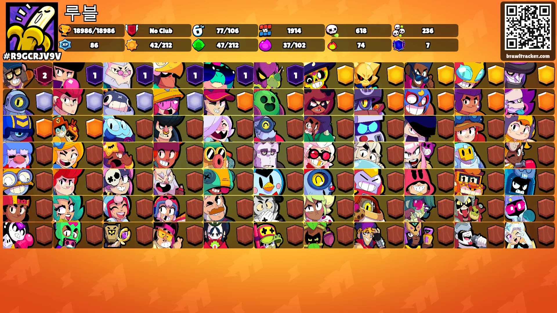 루블's Ranks