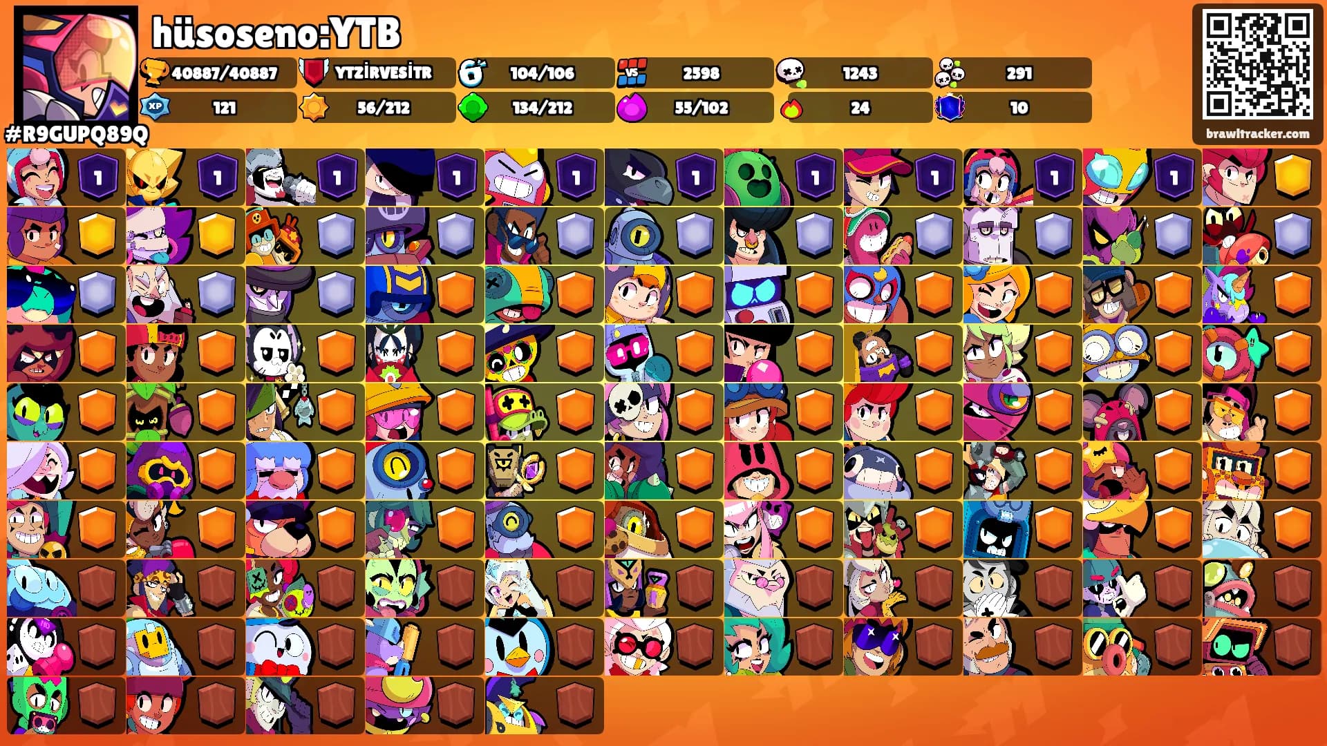 hüsoseno:YTB's Ranks