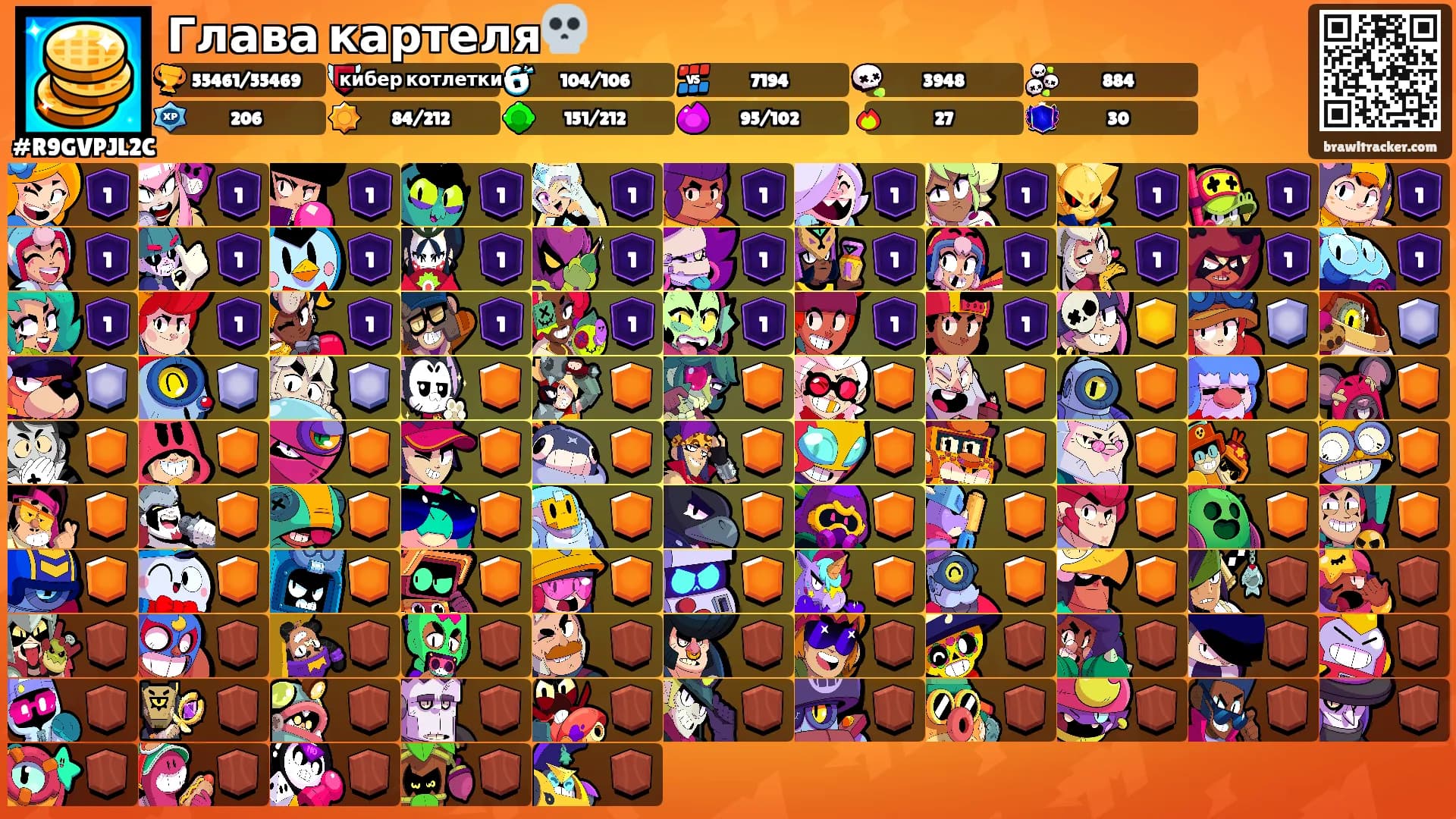 Глава картеля💀's Ranks