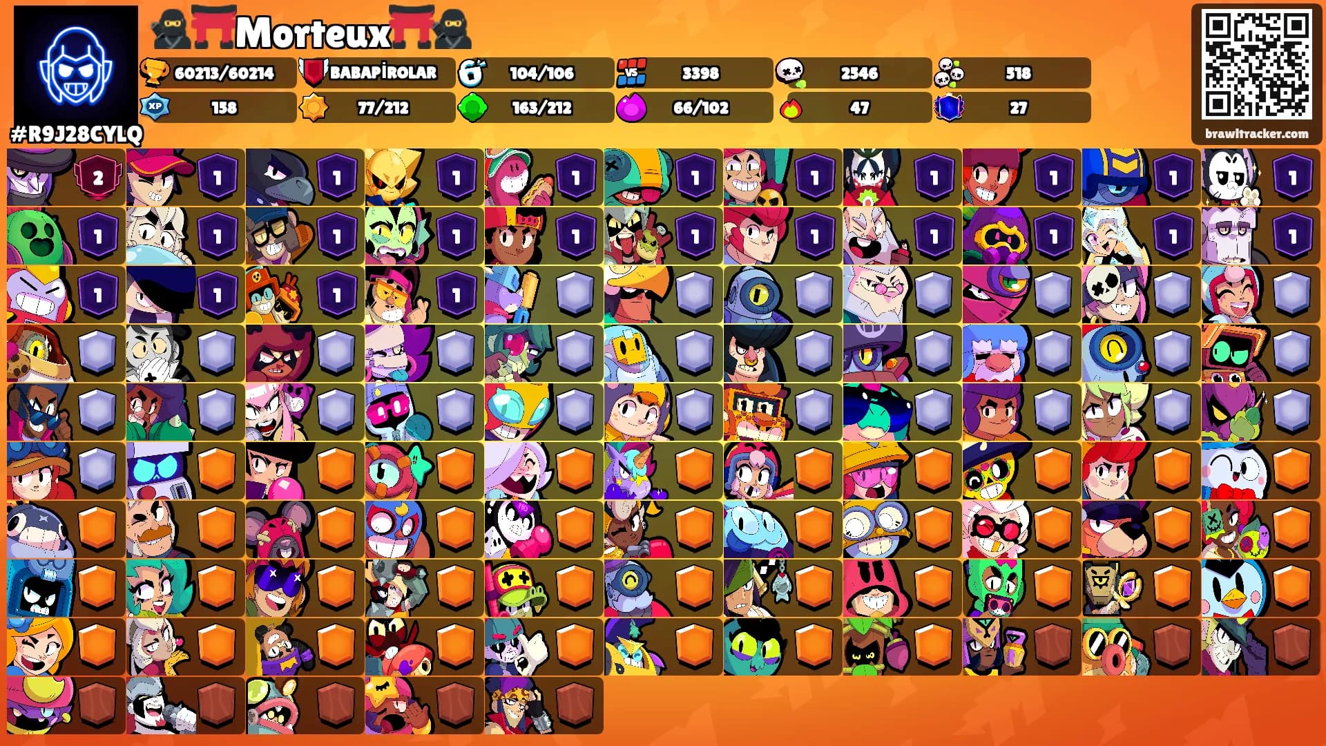 🥷⛩️Morteux⛩️🥷's Ranks