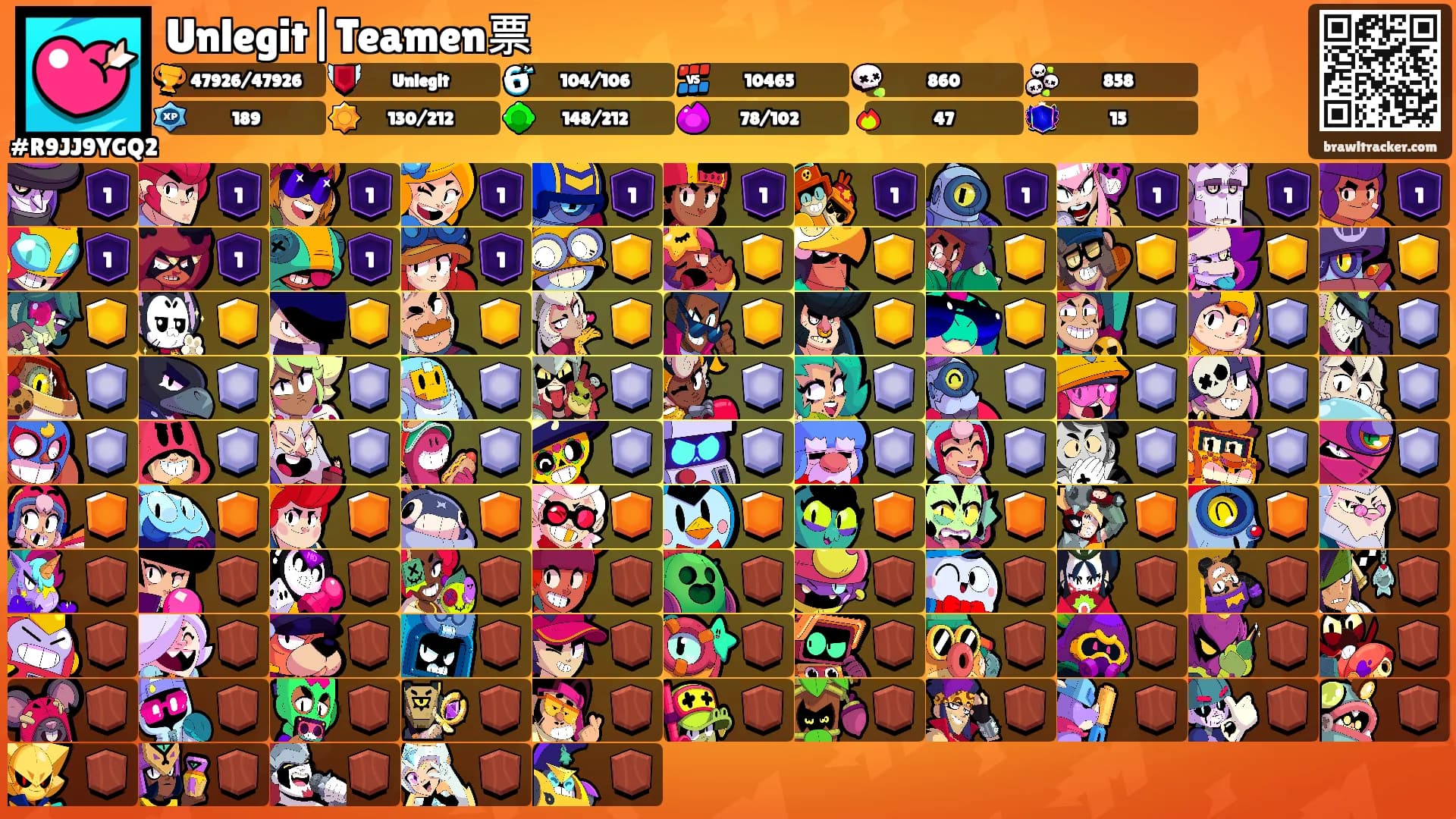Unlegit|Teamen票's Ranks