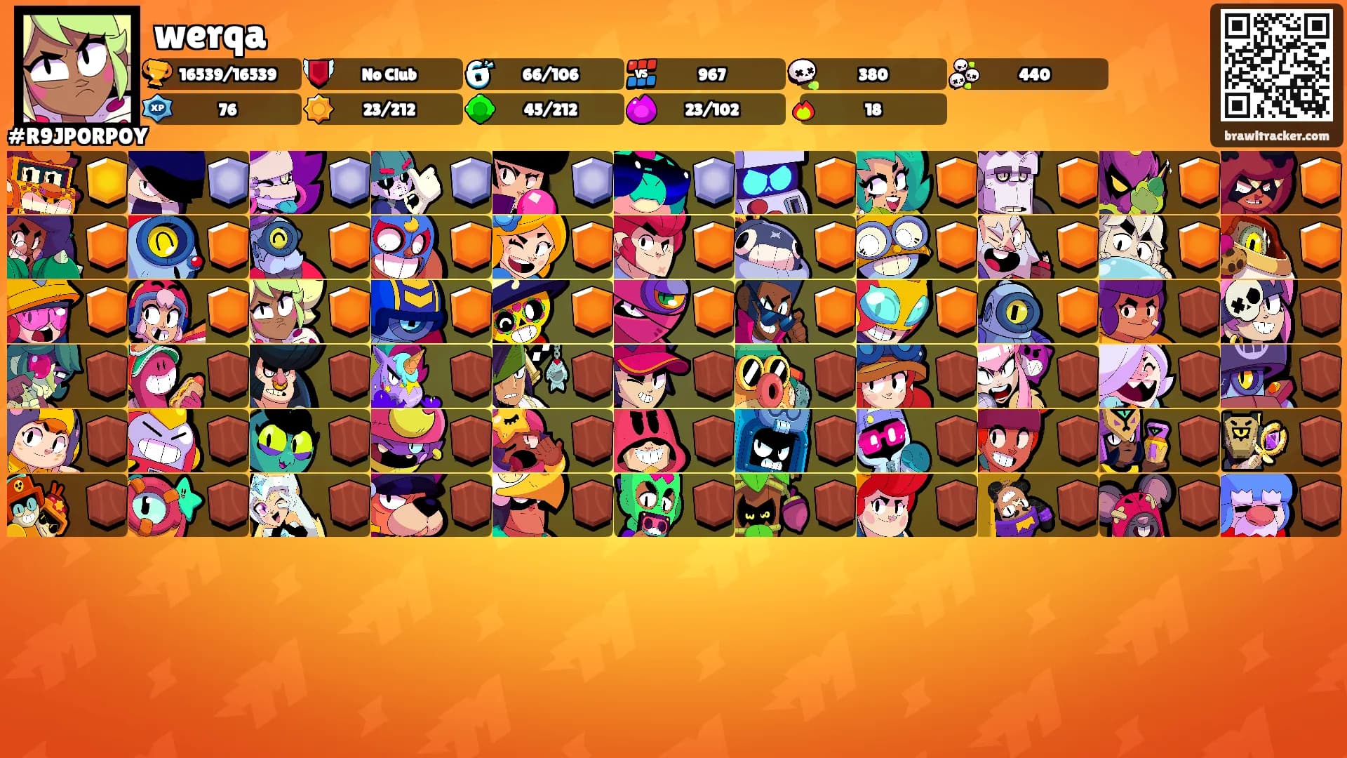 werqa's Ranks