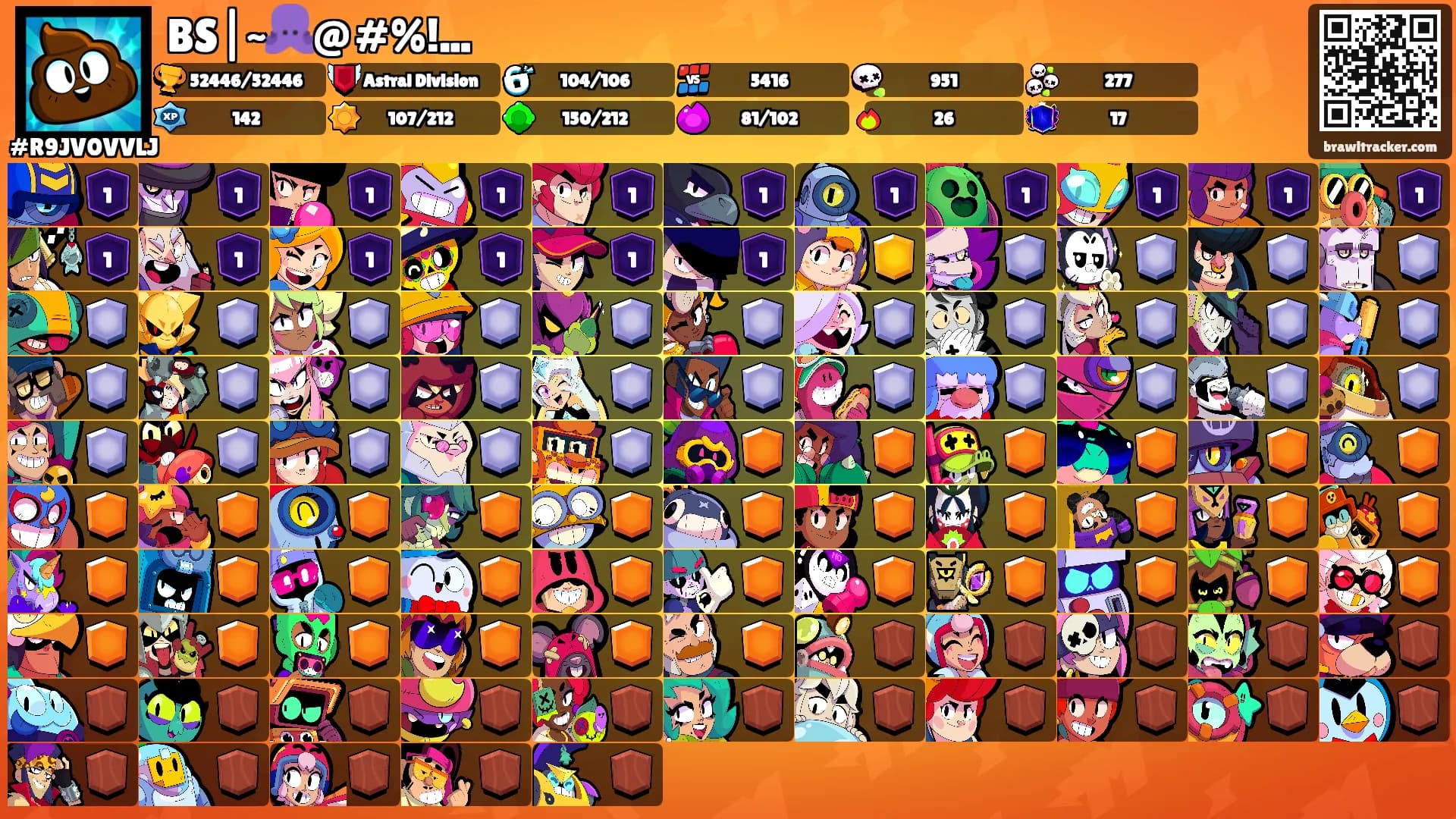 BS|~🐙@#%!...'s Ranks
