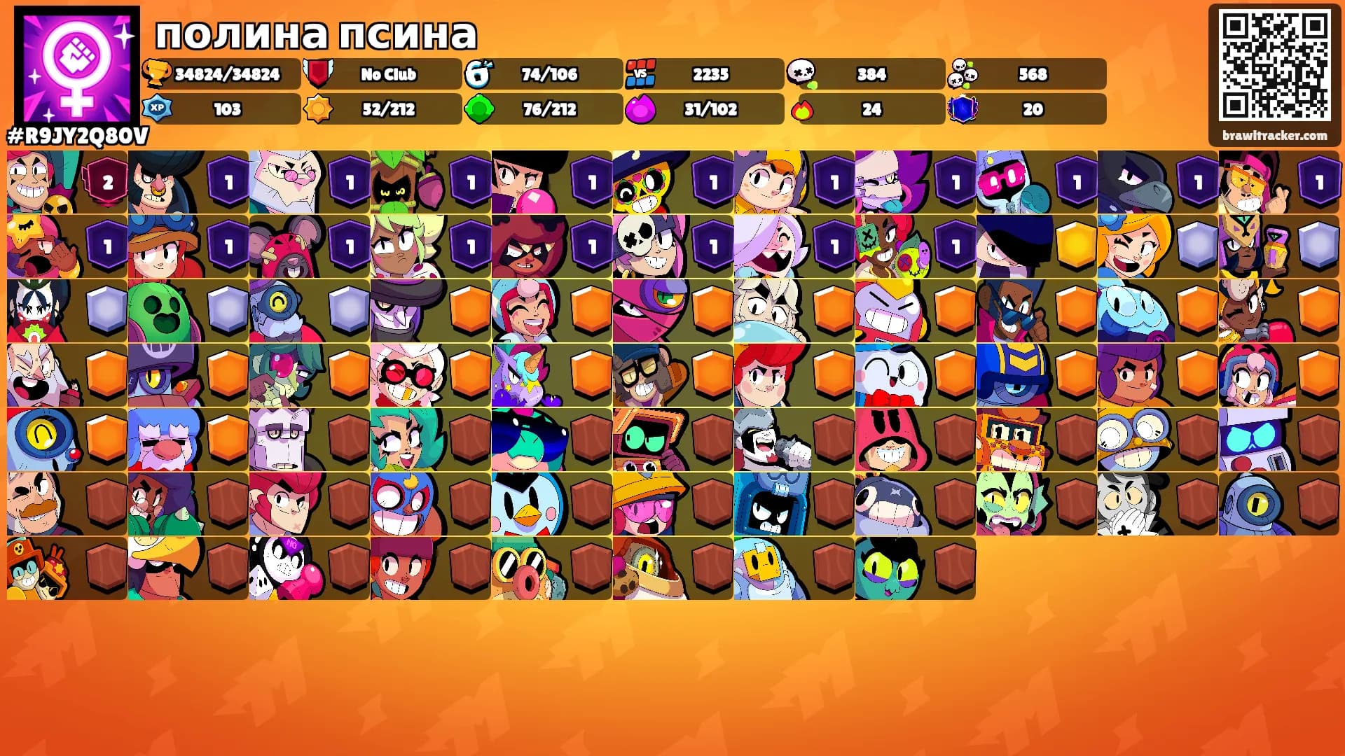полина псина's Ranks