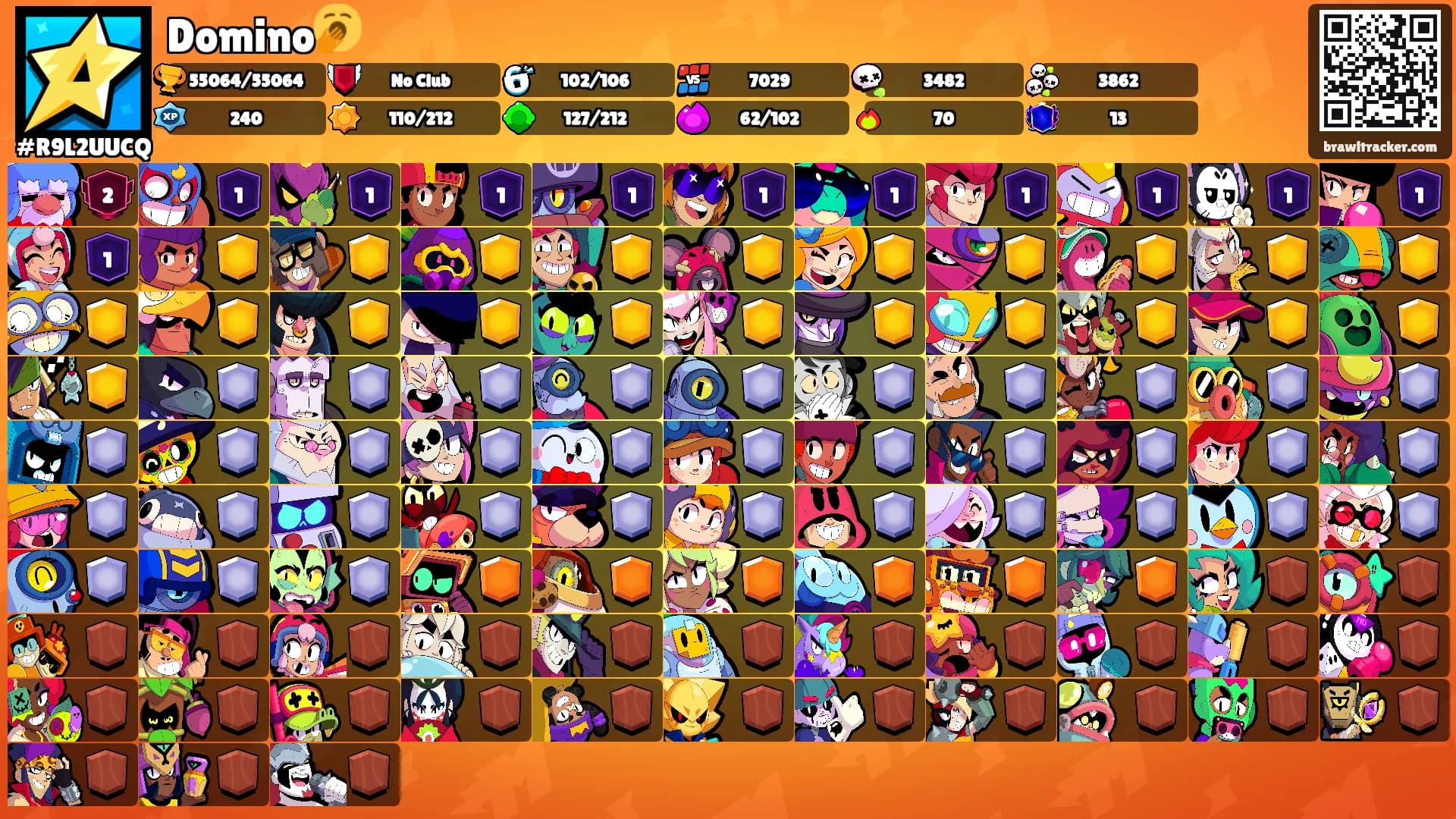 Domino🥱's Ranks