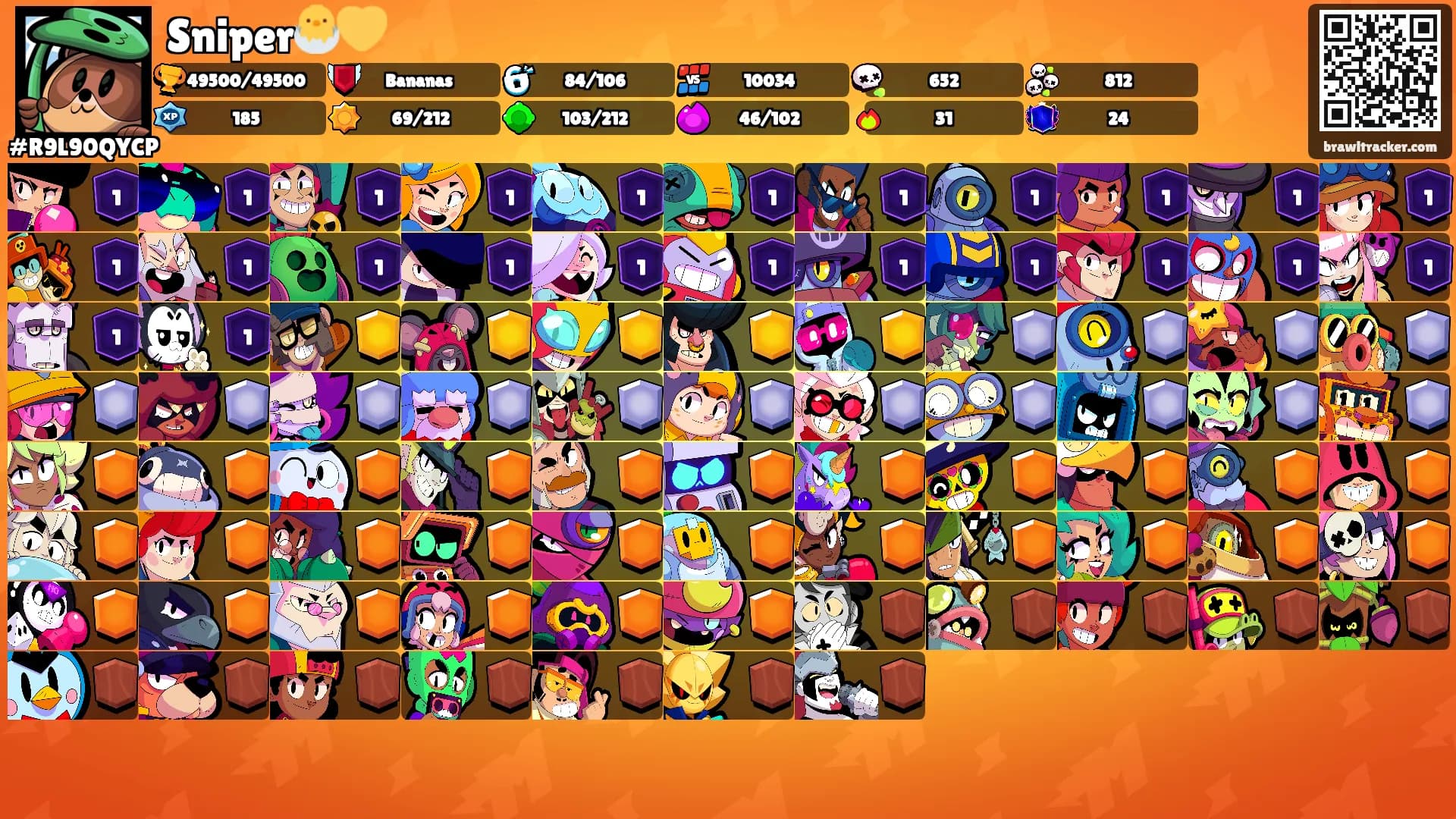 Sniper🐣💛's Ranks