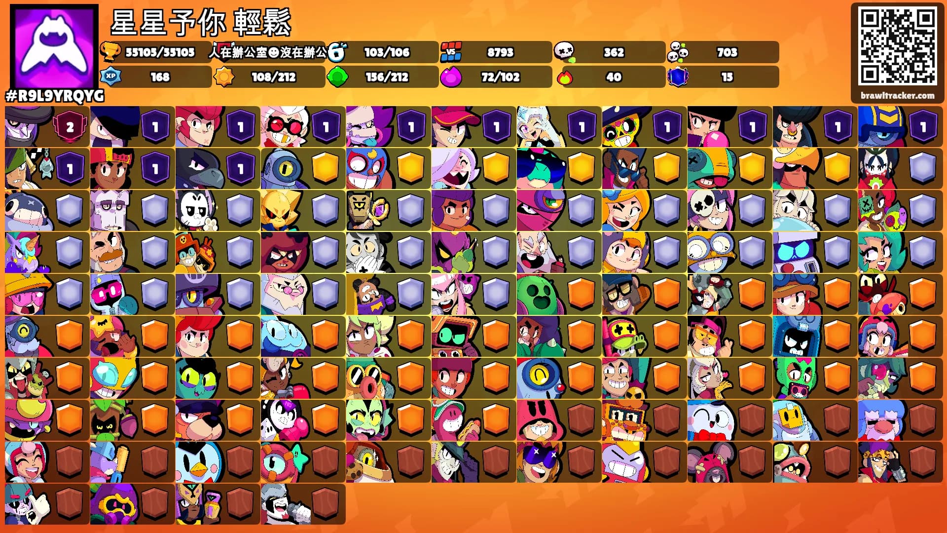 星星予你 輕鬆's Ranks
