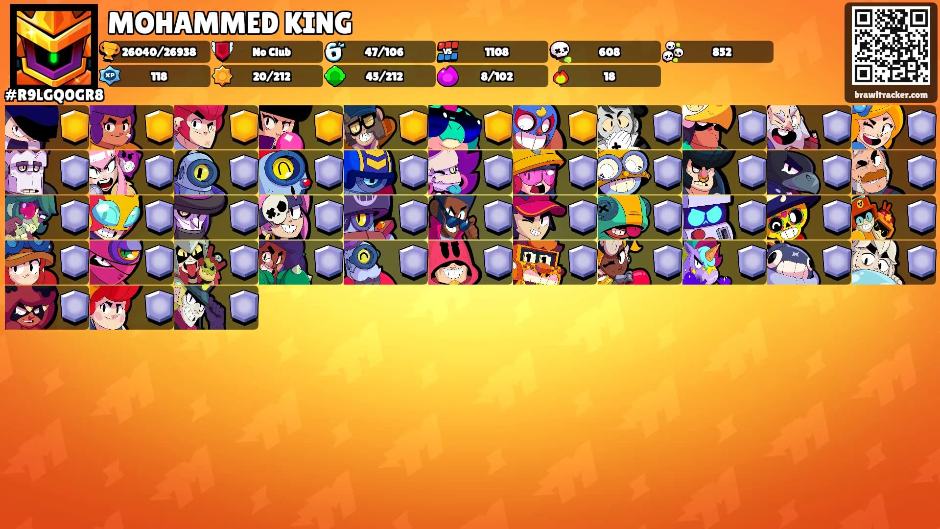 MOHAMMED KING's Ranks