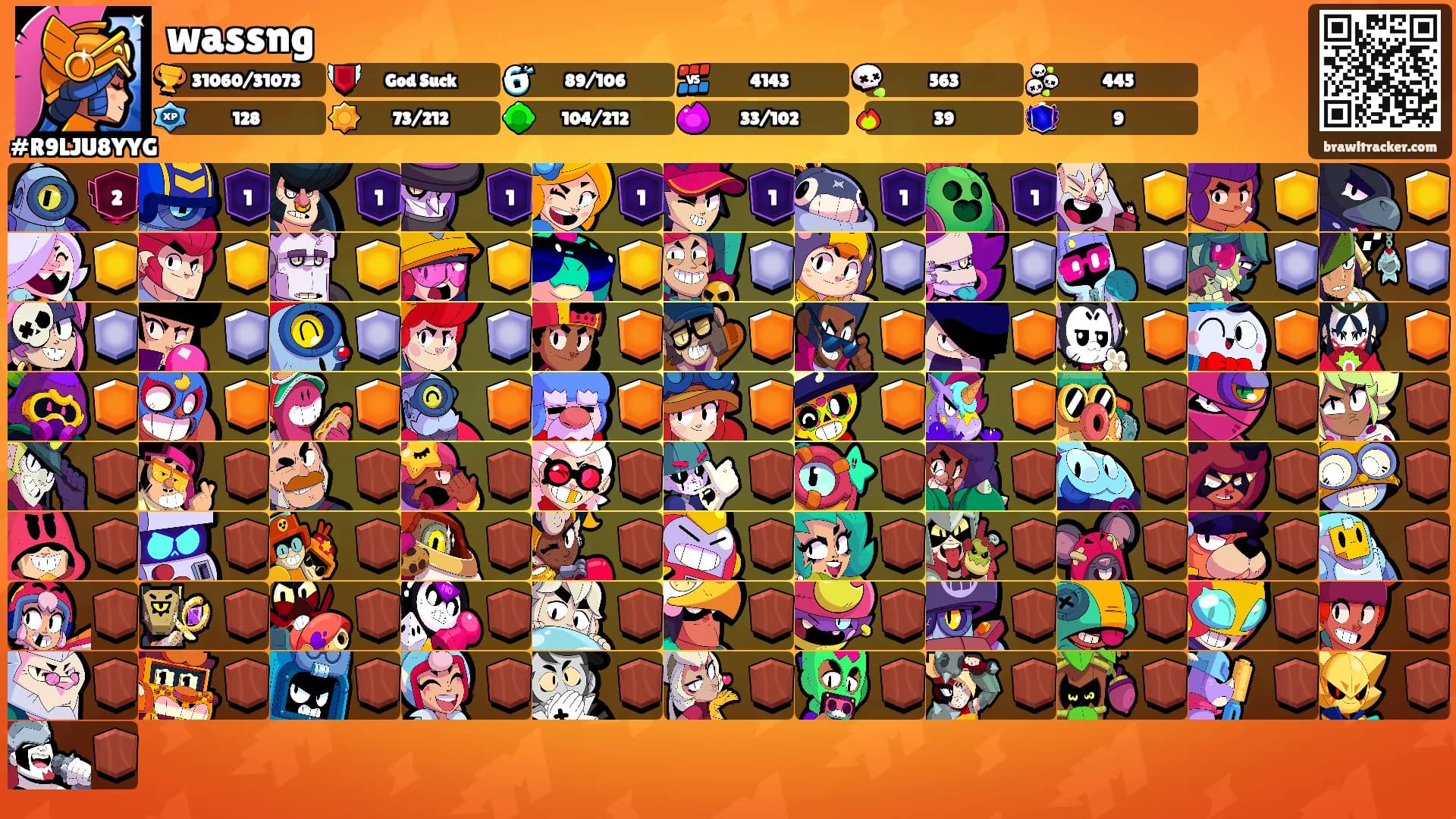 wassng's Ranks