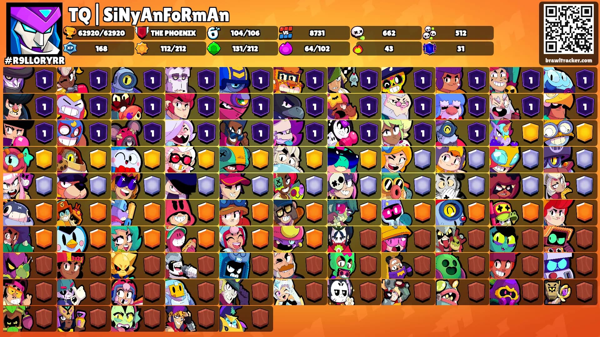 TQ|SiNyAnFoRmAn's Ranks