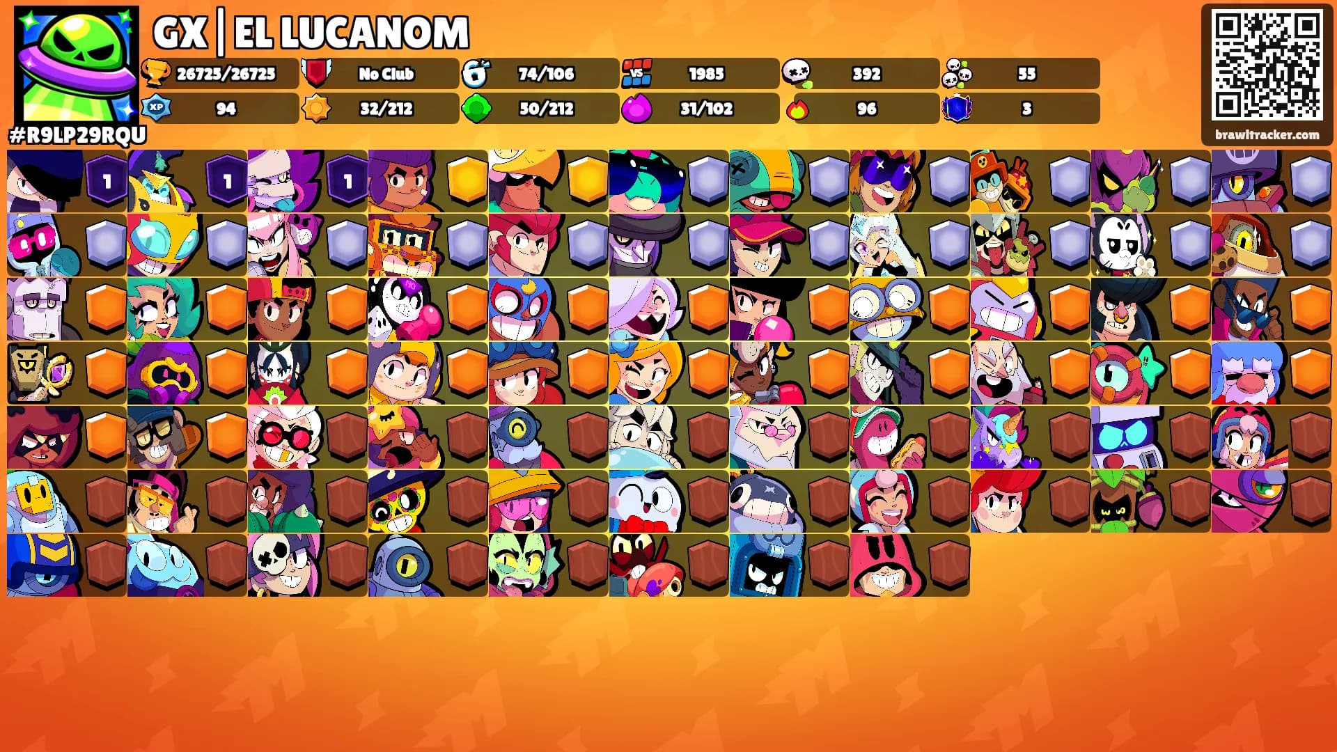GX|EL LUCANOM's Ranks