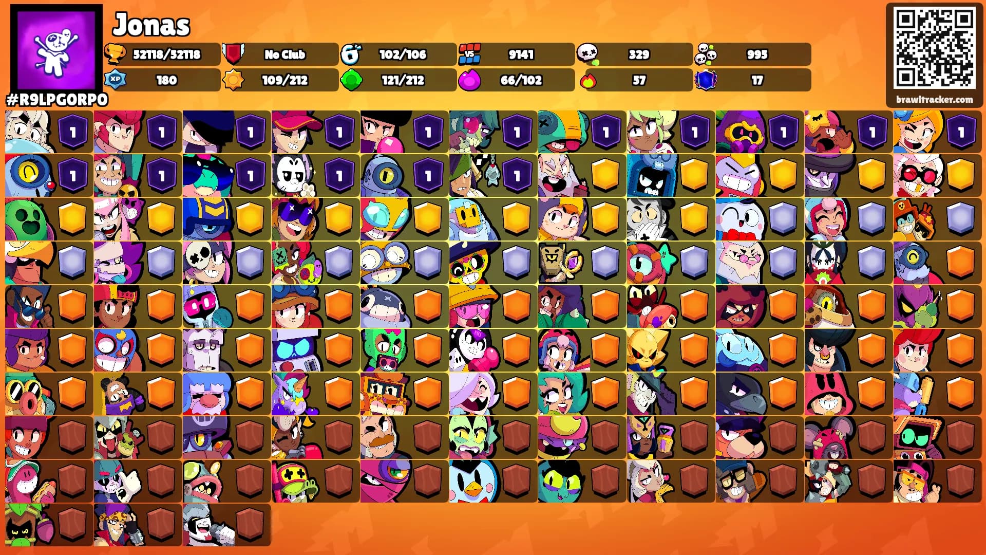 Jonas's Ranks