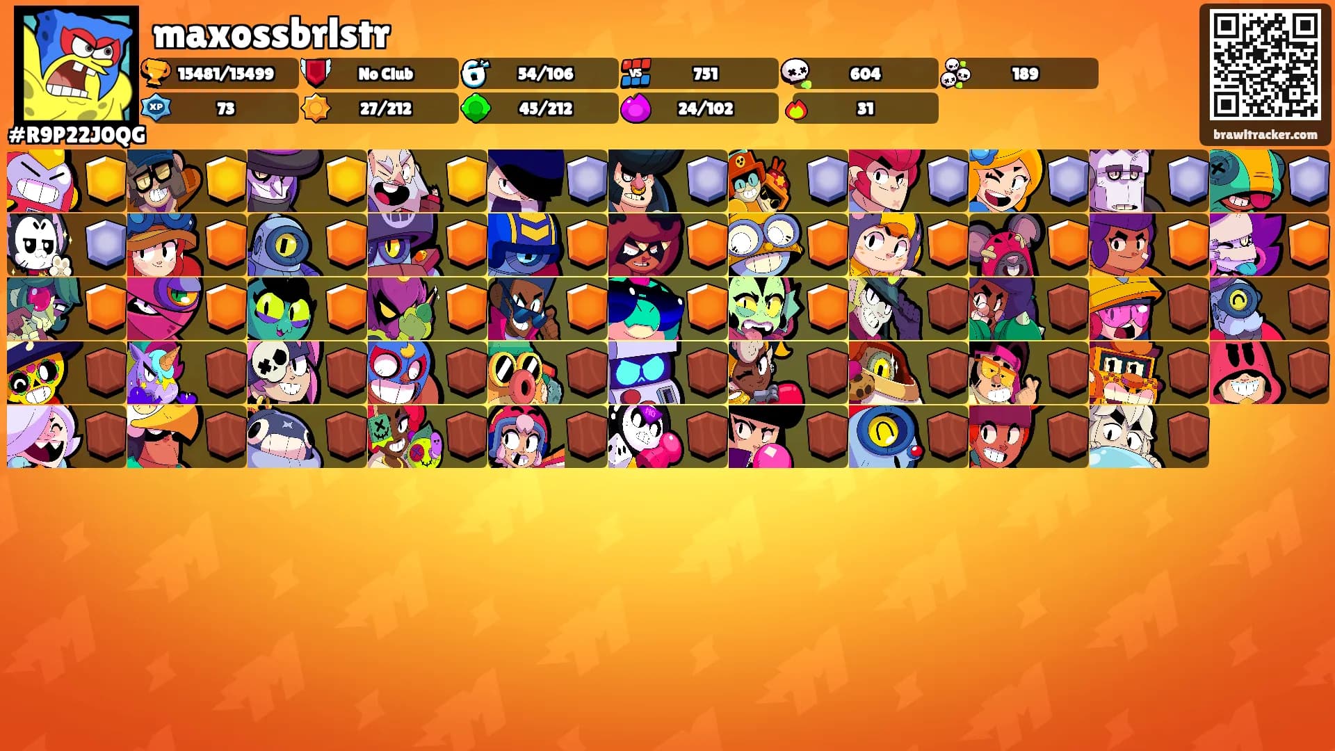 maxossbrlstr's Ranks