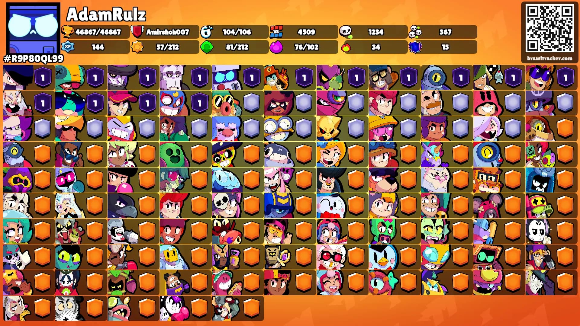 AdamRulz's Ranks