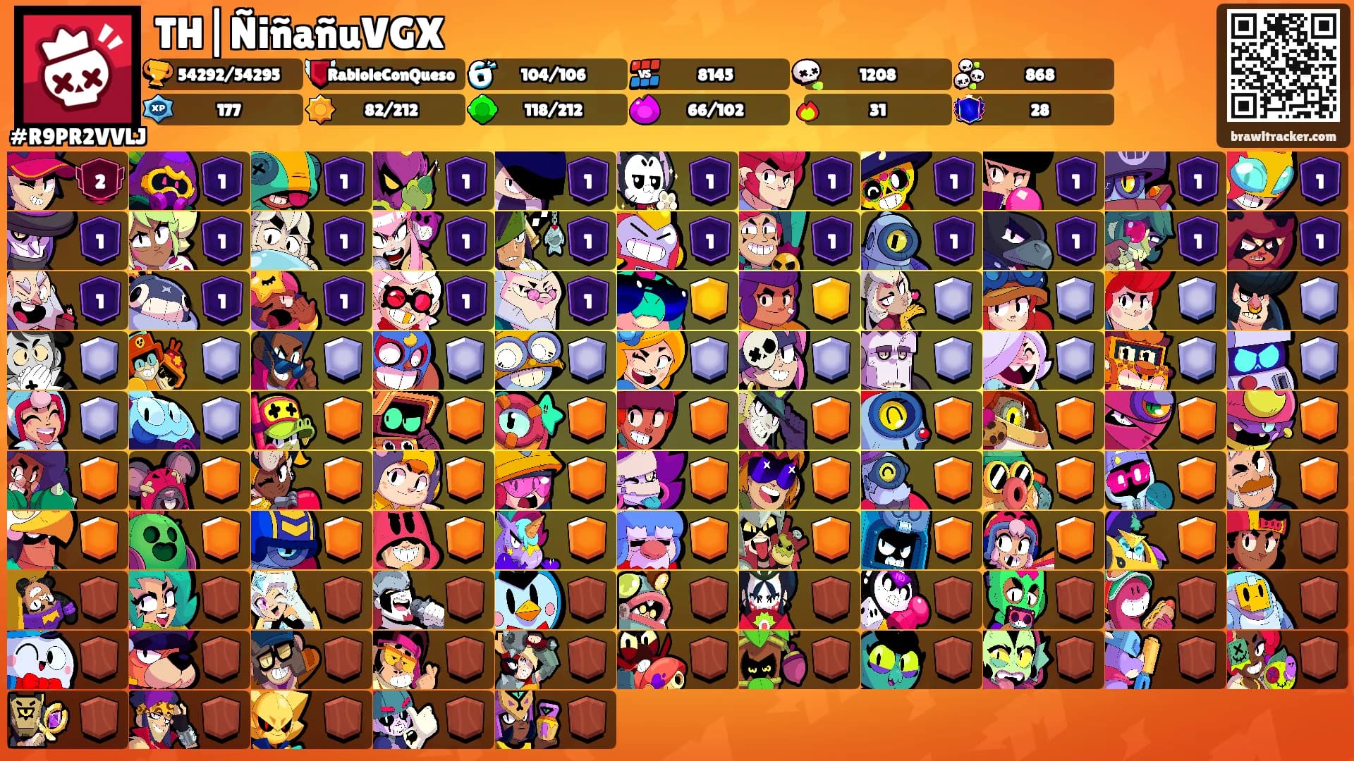 TH|ÑiñañuVGX's Ranks