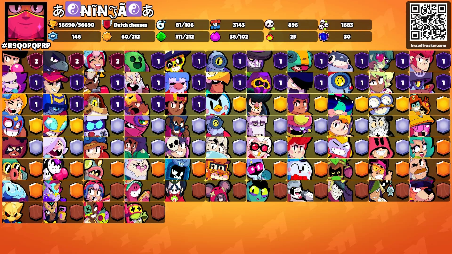 あ☯️N̶ĩN̶𝔍Ã☯️あ's Ranks