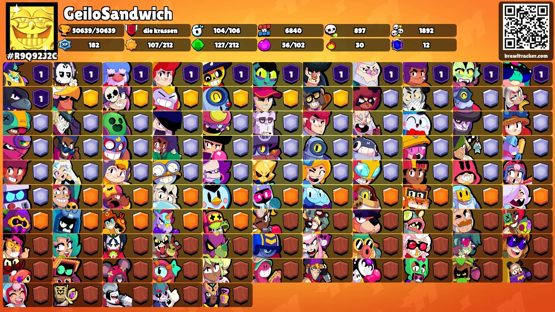 GeiloSandwich's Ranks