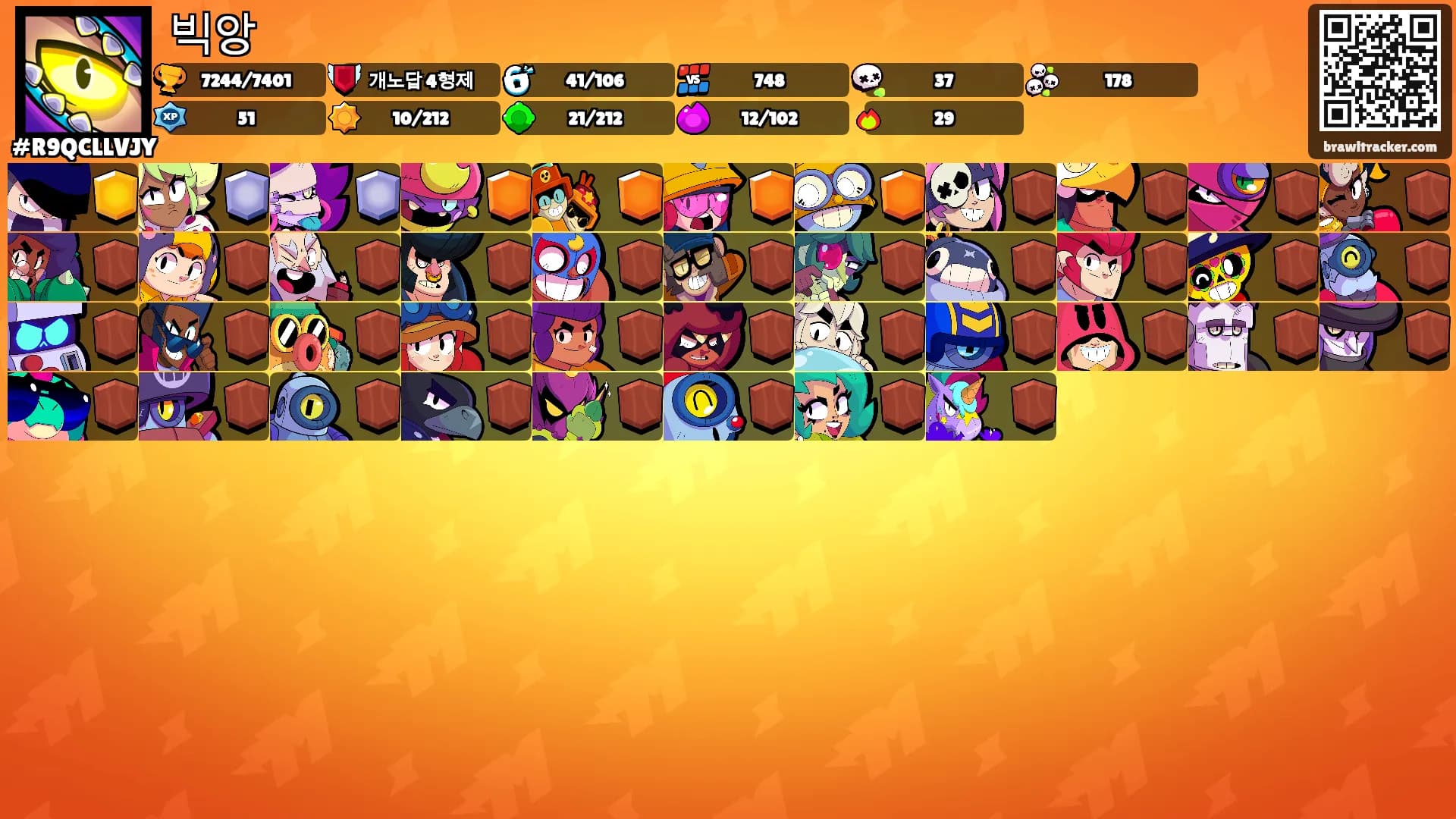 빅앙's Ranks