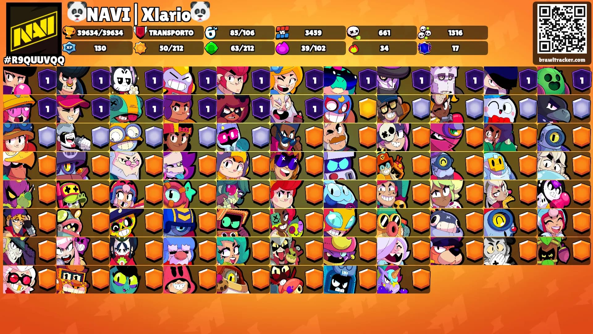 🐼NAVI|Xlario🐼's Ranks