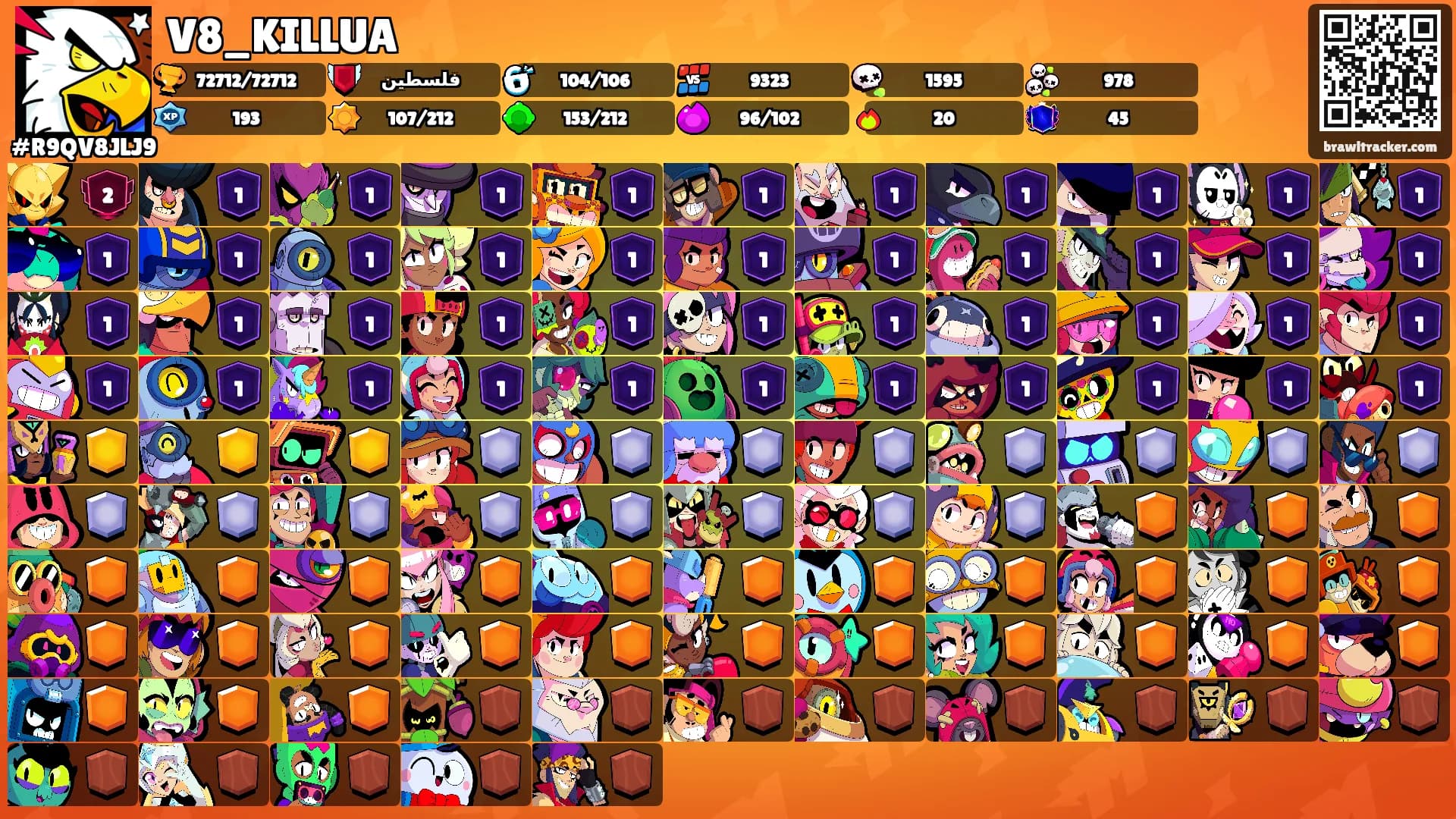 V8_KILLUA's Ranks