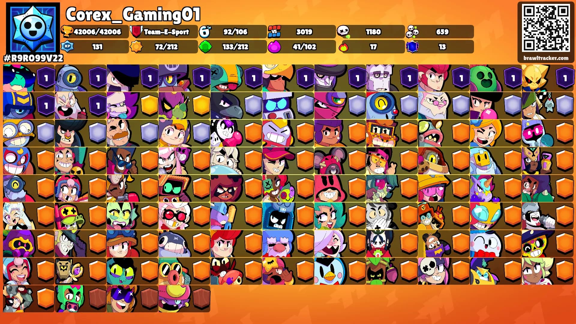 Corex_Gaming01's Ranks