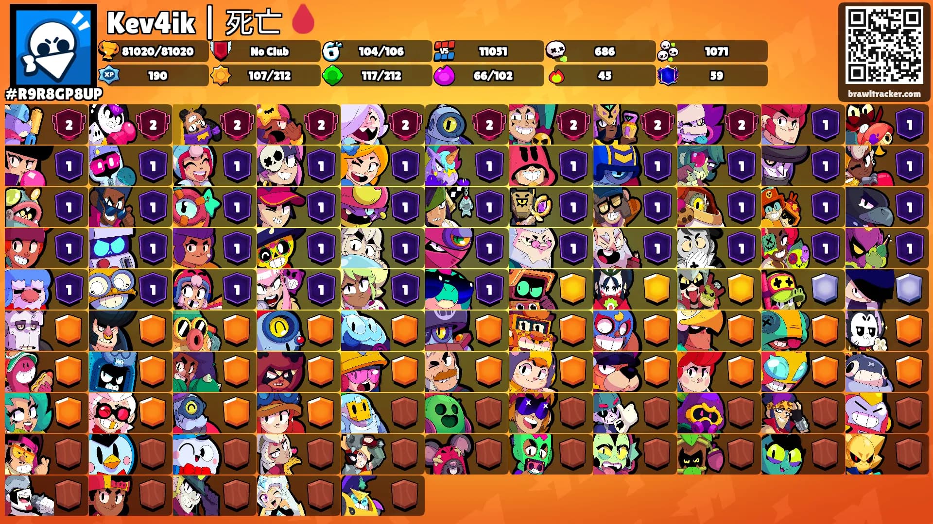 Kev4ik | 死亡 🩸's Ranks