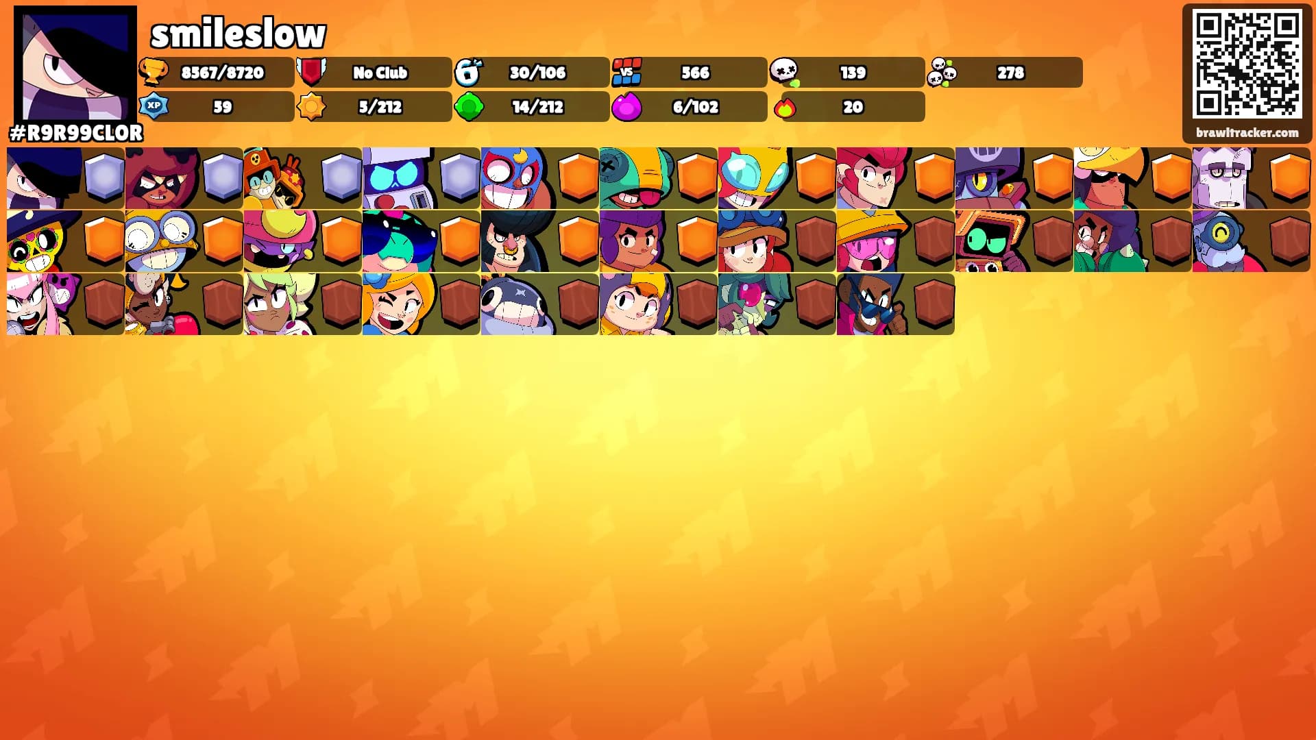 smileslow's Ranks