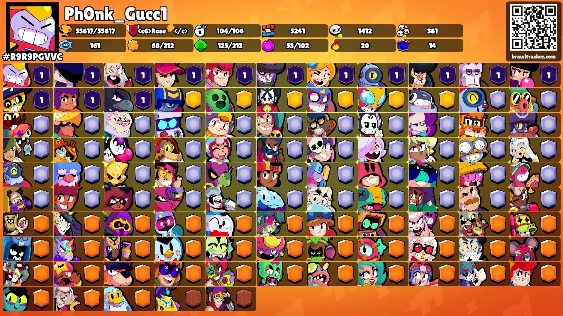 Ph0nk_Gucc1's Ranks