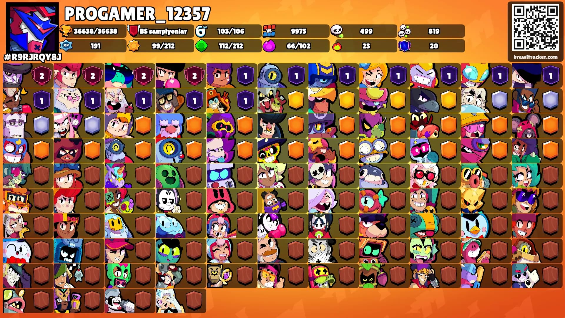 PROGAMER_12357's Ranks
