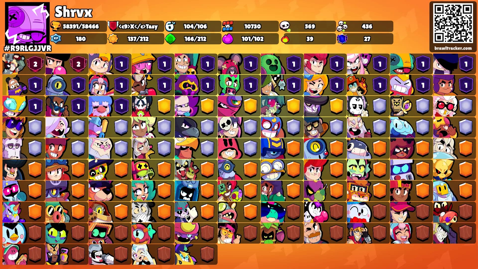 Shrvx's Ranks