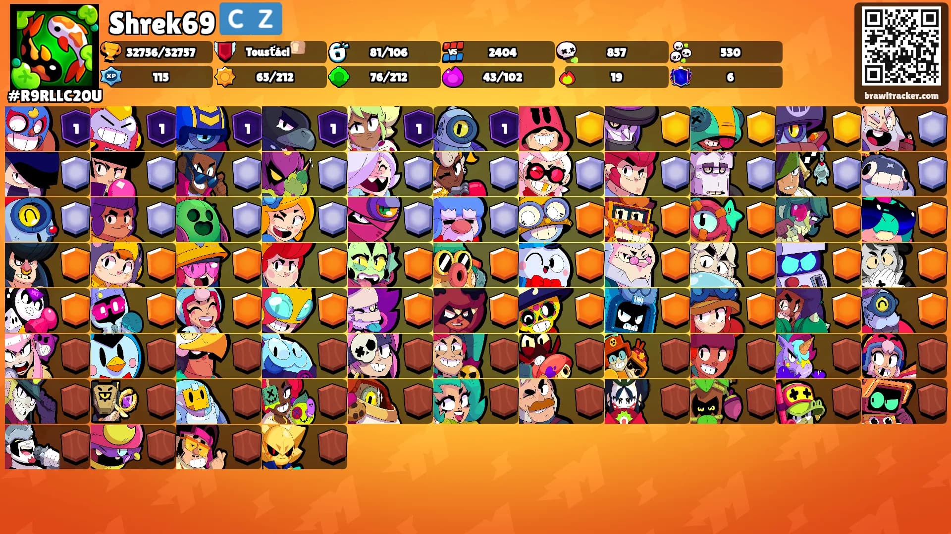 Shrek69 🇨🇿's Ranks