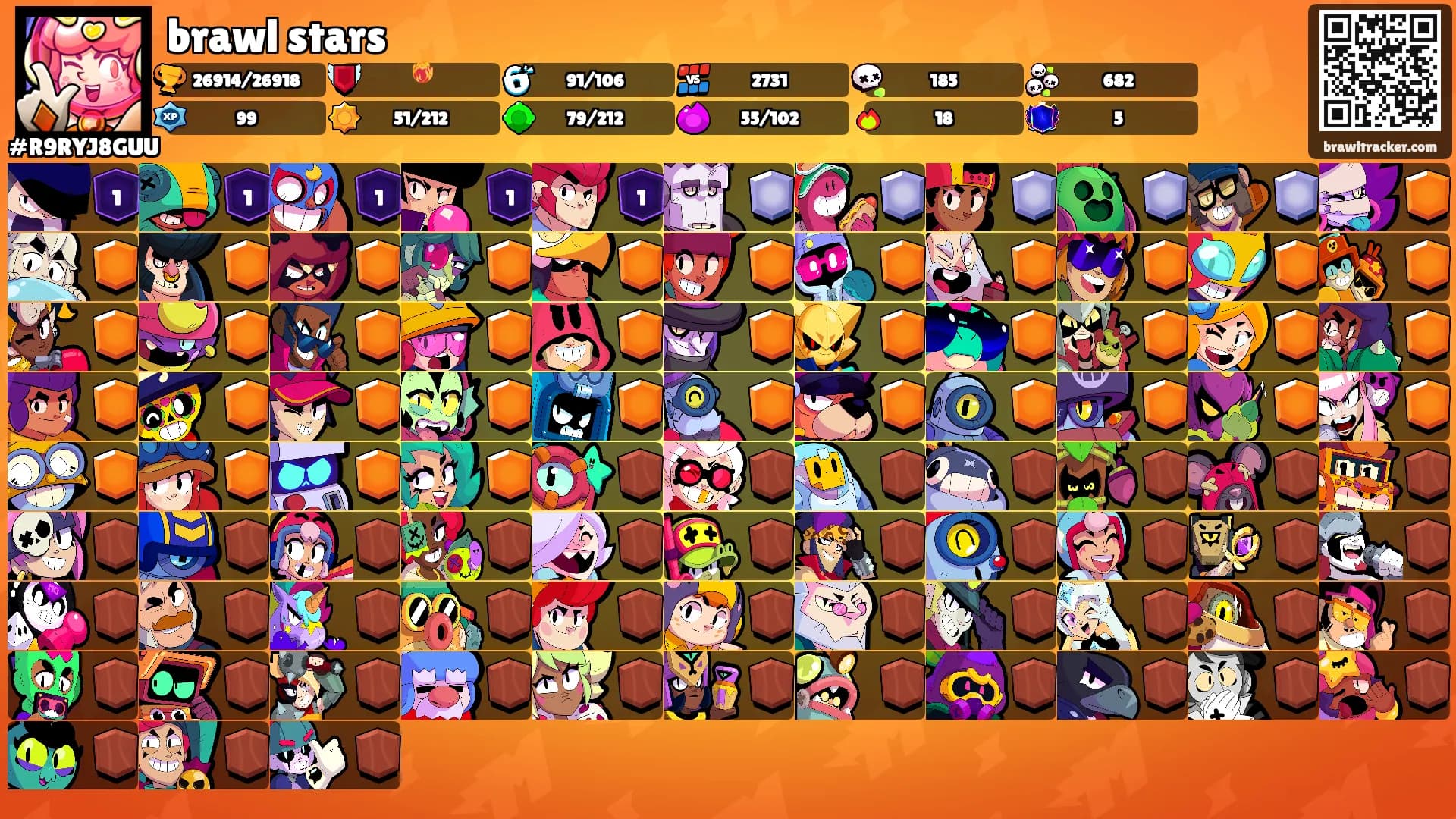 brawl stars's Ranks