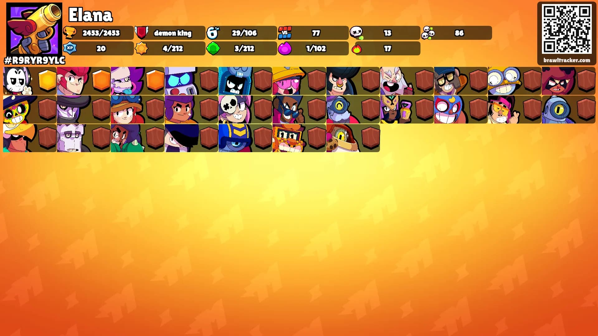 Elana's Ranks