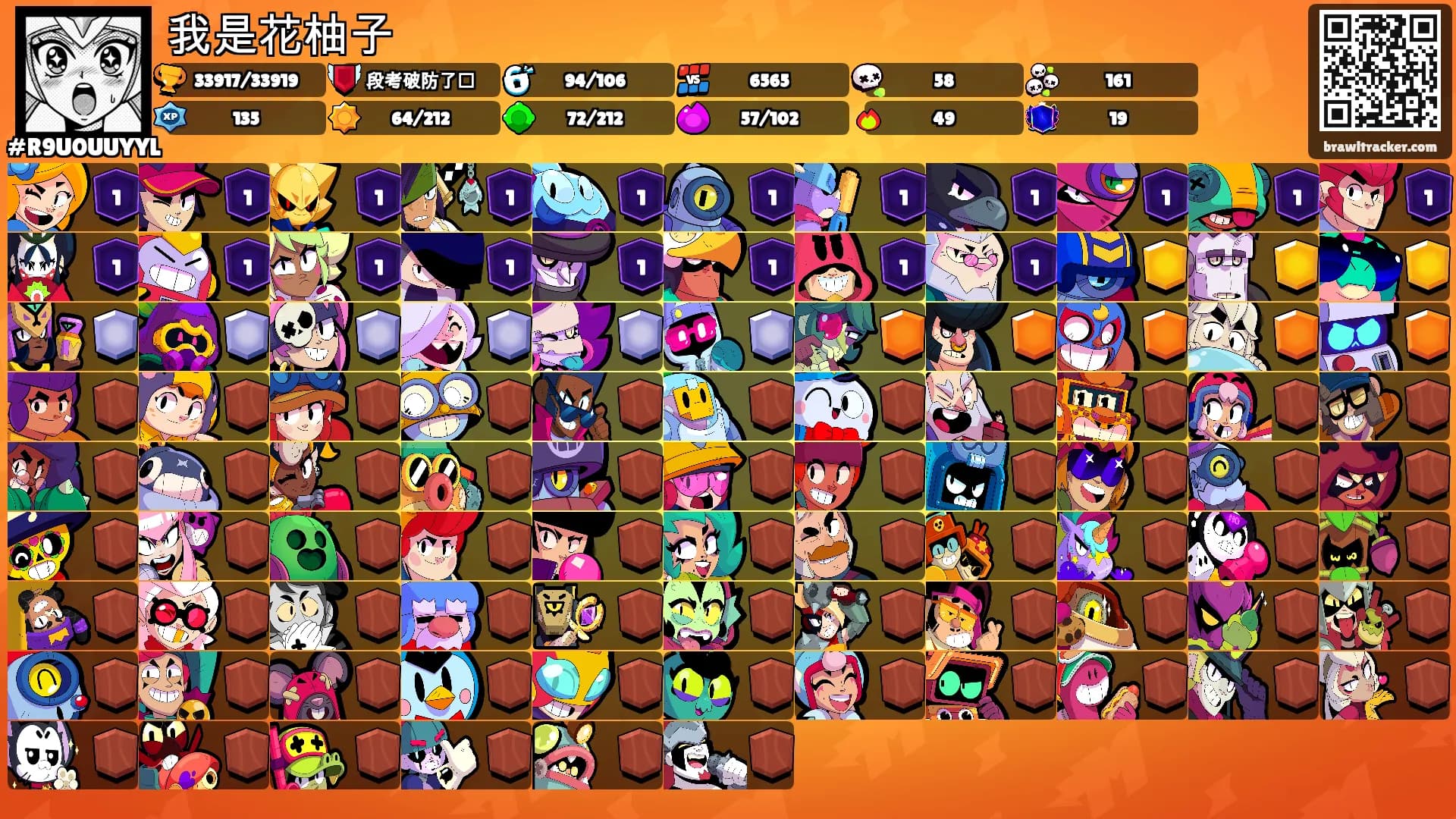 我是花柚子's Ranks